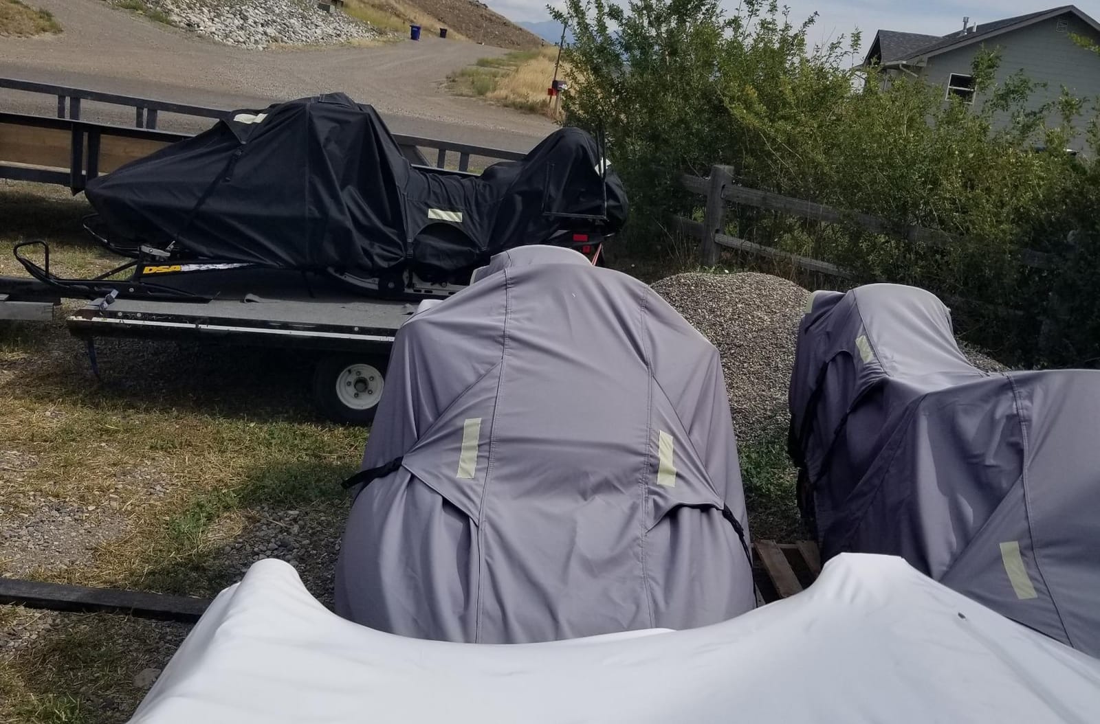 Budge Sportsman Trailerable Snowmobile Cover, Waterproof, Fits Up to 130