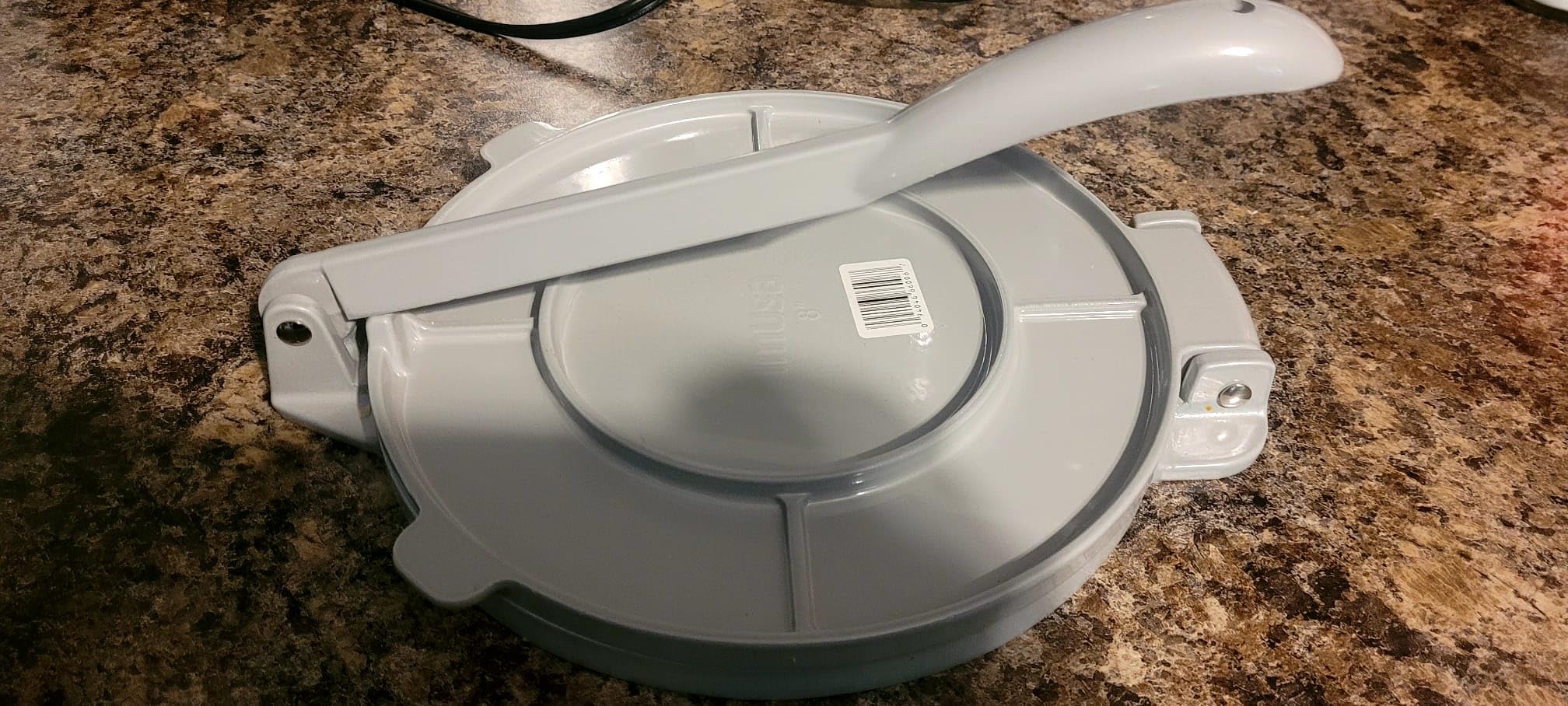 IMUSA USA Tortilla Press, 8 Inch, Silver customer photo 1