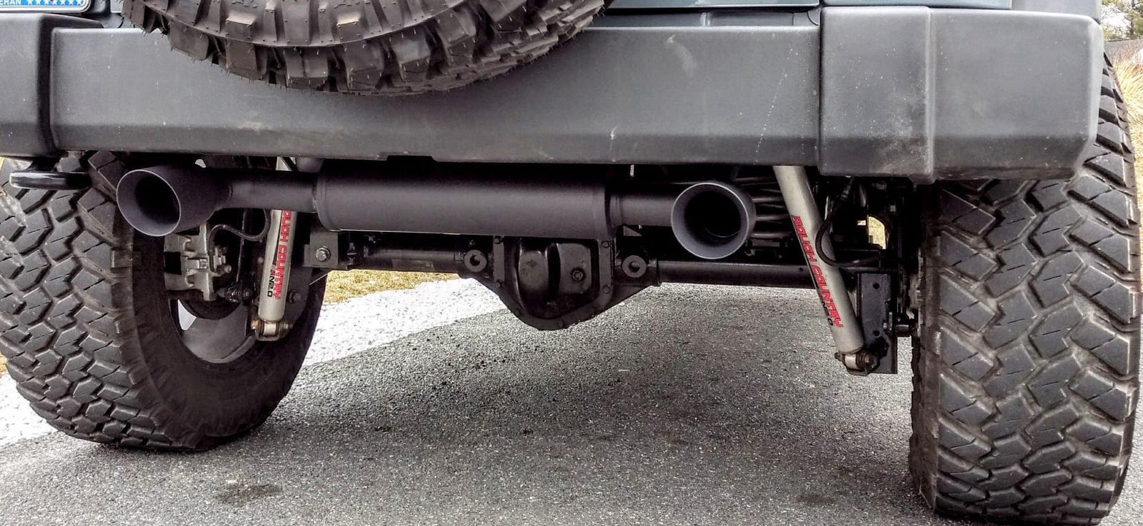 MagnaFlow Performance Axle Back Exhaust System Kit 15160 | Street Series, Dual Split Rear Exit, Fits Select Jeep Wrangler JK, Jeep Wrangler customer photo 1