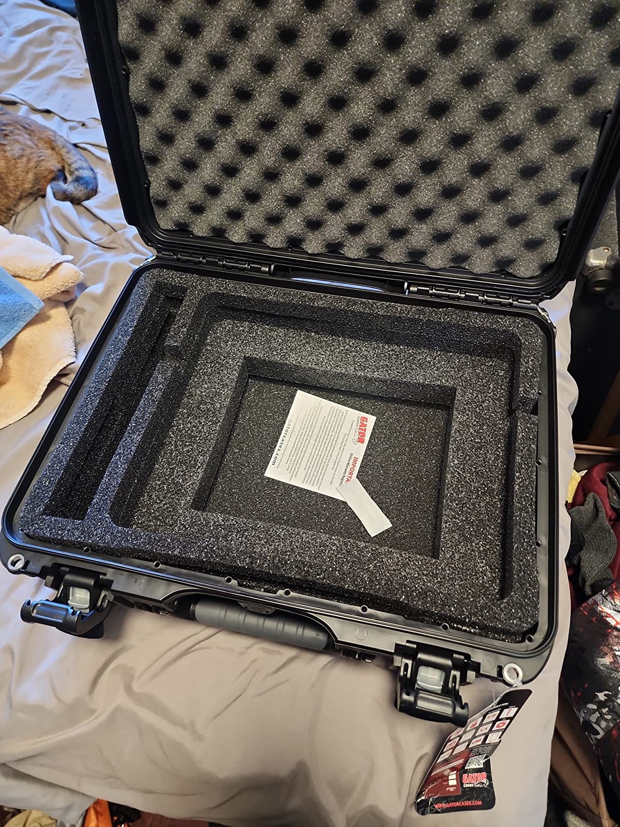Gator Cases Titan Series Waterproof Injection Molded Microphone Case, Fits up to 16 Wired Mics and Accessories (GM-16-MIC-WP) customer photo 1