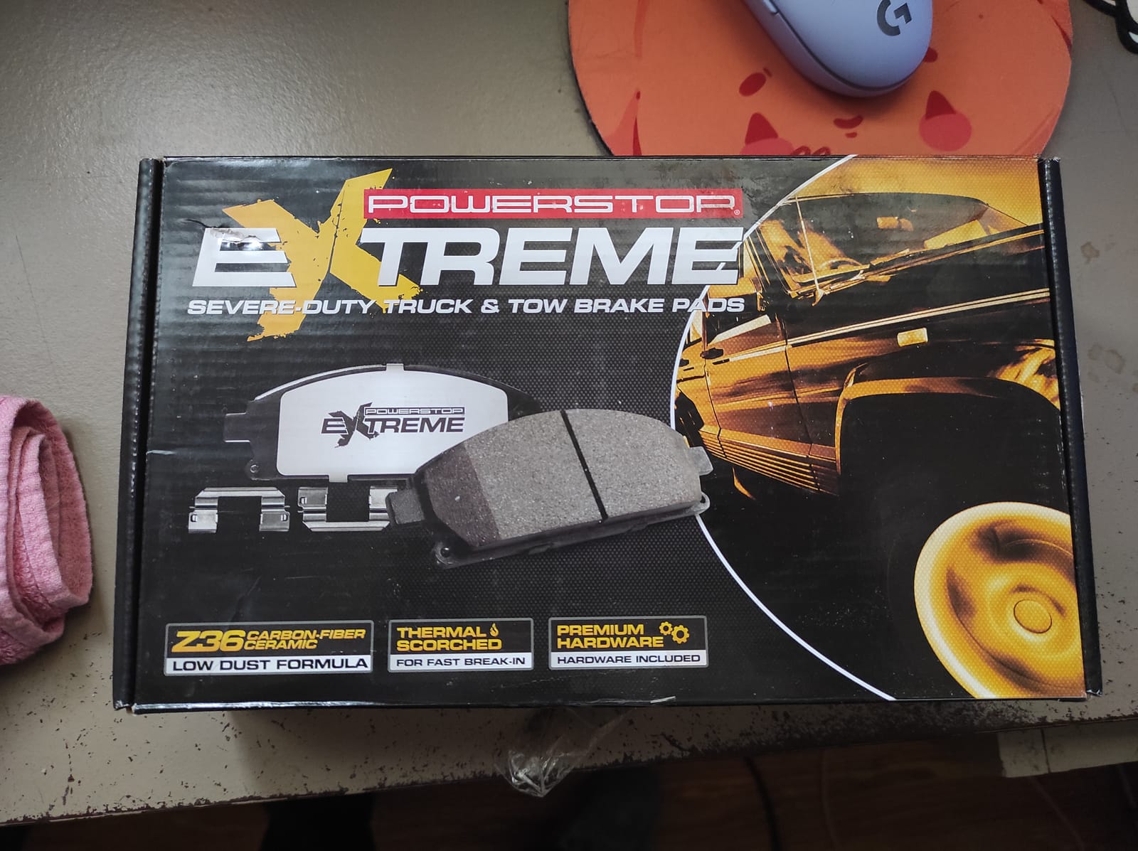 PowerStop Z36 Truck & Tow Brake Pad Set Front Z36-1084 | Ram 1500, Dodge Durango, Dodge Ram 1500 Carbon Fiber Ceramic Brake Pads + Installation Hardware customer photo 2