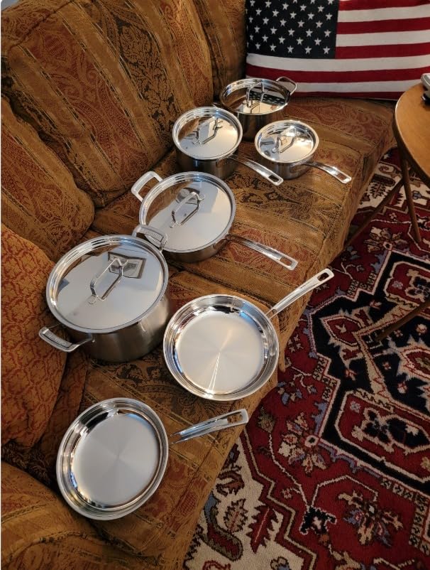Cuisinart Stainless Steel Pots and Pans Set, Induction Compatible, 12 pc, MultiClad Pro MCPS-12N customer photo 1