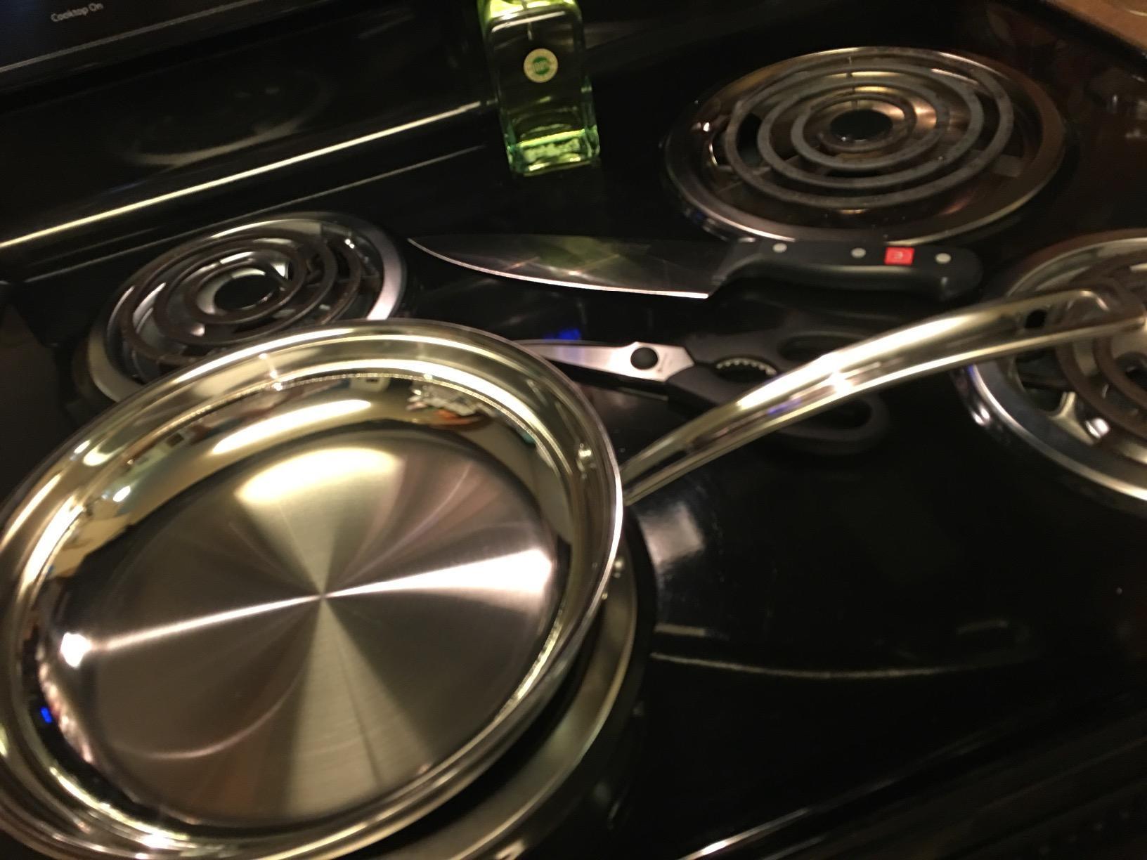 Cuisinart Stainless Steel Pots and Pans Set, Induction Compatible, 12 pc, MultiClad Pro MCPS-12N customer photo 2