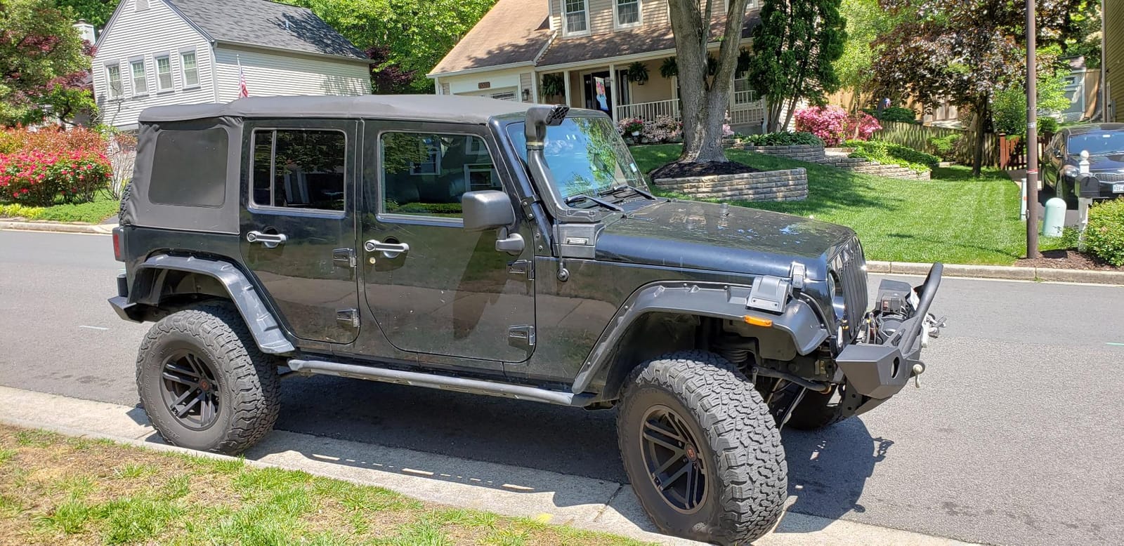 Rugged Ridge | XHD High Mount Snorkel Extension | 17756.07 | Fits 2007-2018 Jeep Wrangler JK customer photo 1