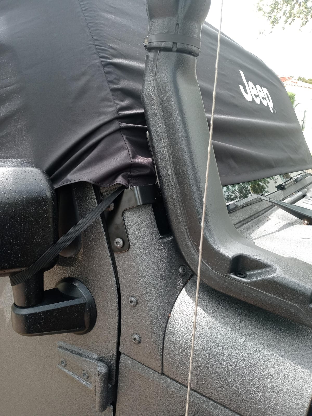 Rugged Ridge | XHD High Mount Snorkel Extension | 17756.07 | Fits 2007-2018 Jeep Wrangler JK customer photo 2