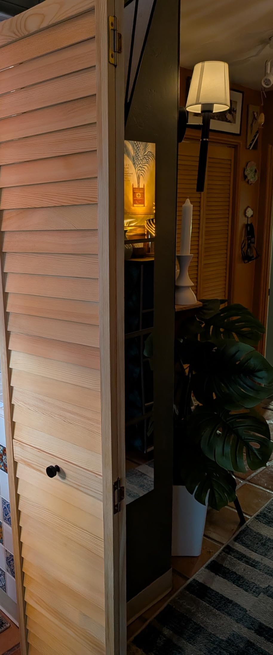 Kimberly Bay Closet Door, Bi-fold, Louver Louver Plantation (24x80) customer photo 1