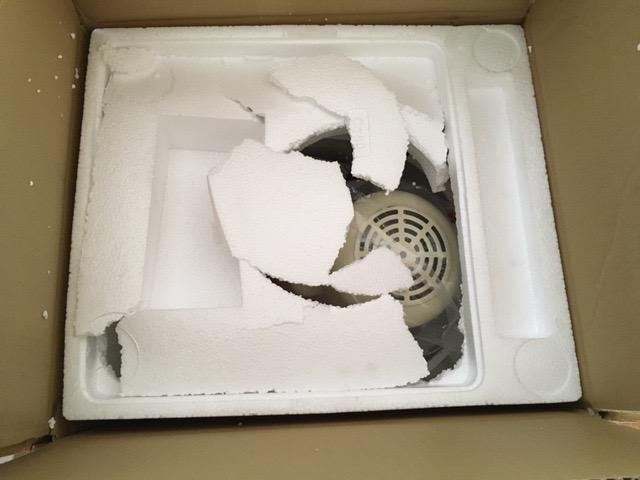 Shop Fox W1826 Wall Dust Collector, 2.5 Micron Filtration customer photo 2