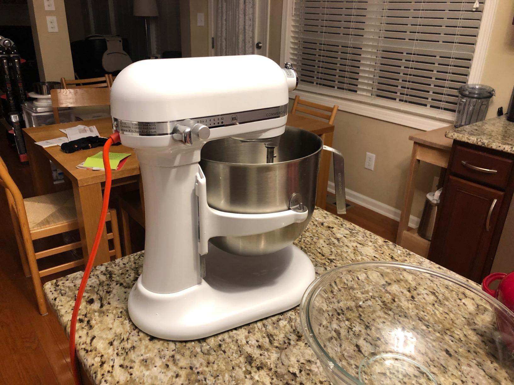 KitchenAid NSF Certified Commercial Series 8-Qt Bowl Lift Stand Mixer - KSM8990 customer photo 2