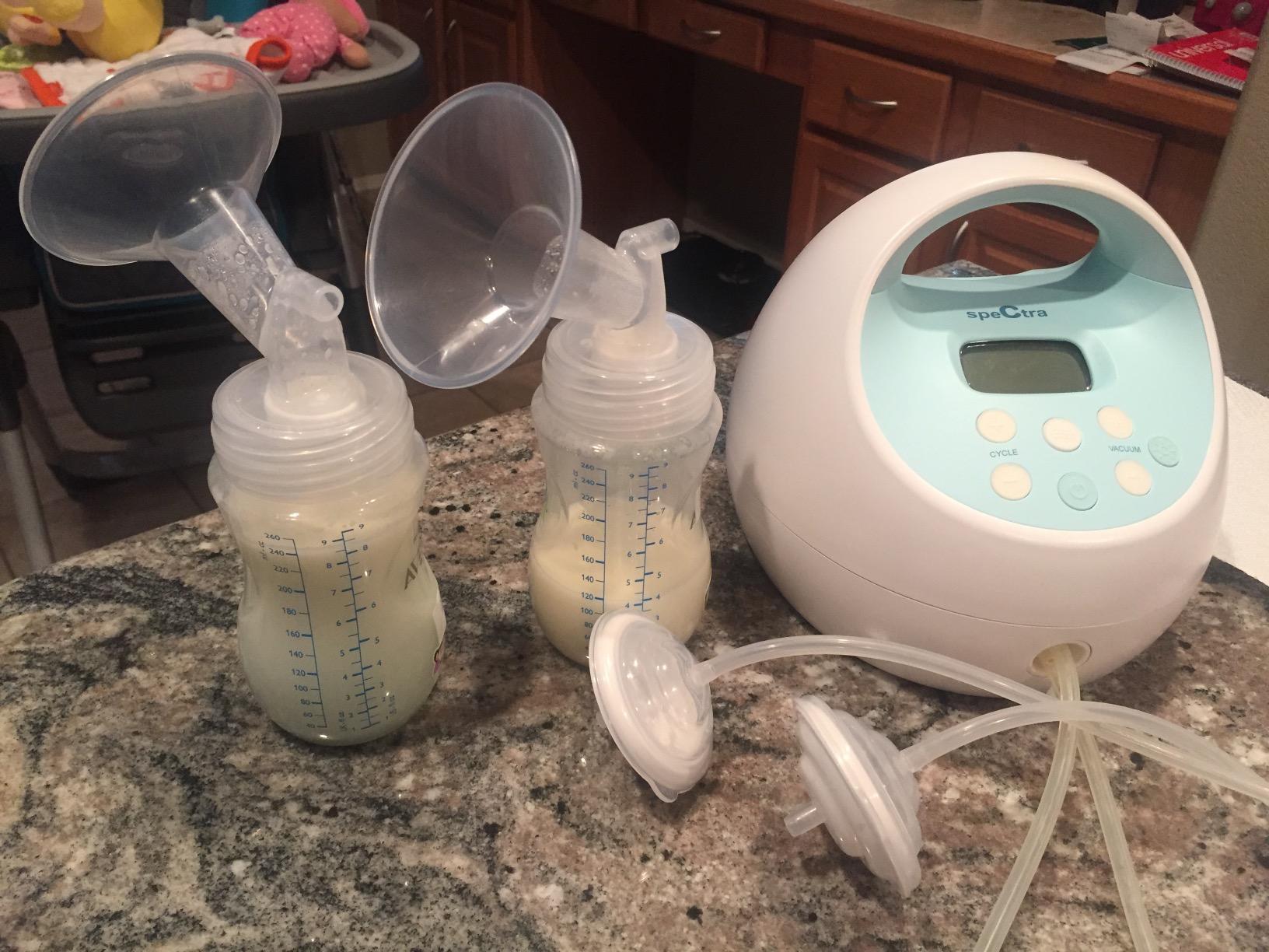 Spectra S1 Plus Electric Breast Milk Pump for Baby Feeding customer photo 2