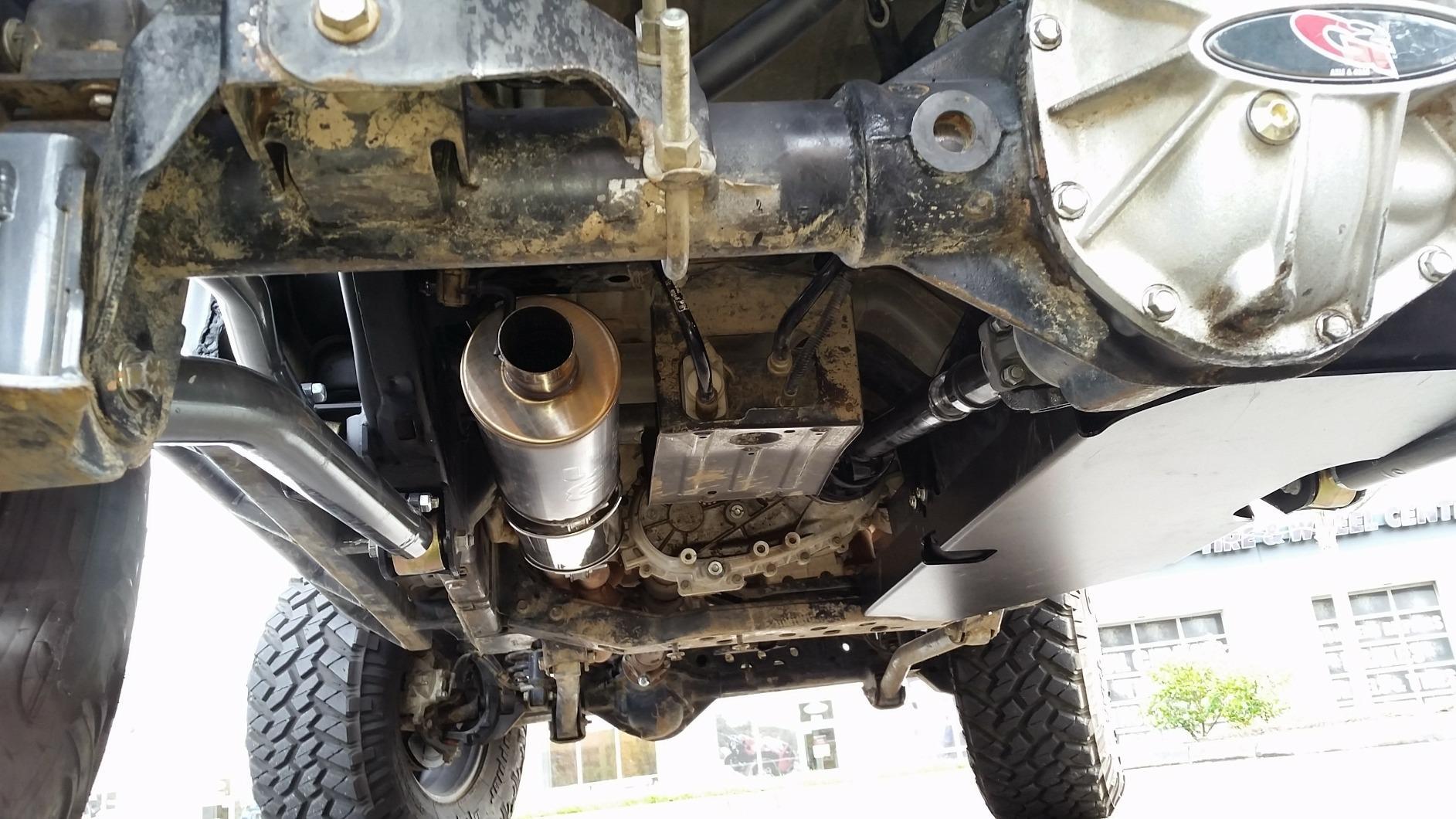 Rough Country Gas Tank Skid Plate for 2007-2018 Jeep Wrangler JK 2-Door - 794, Black customer photo 2
