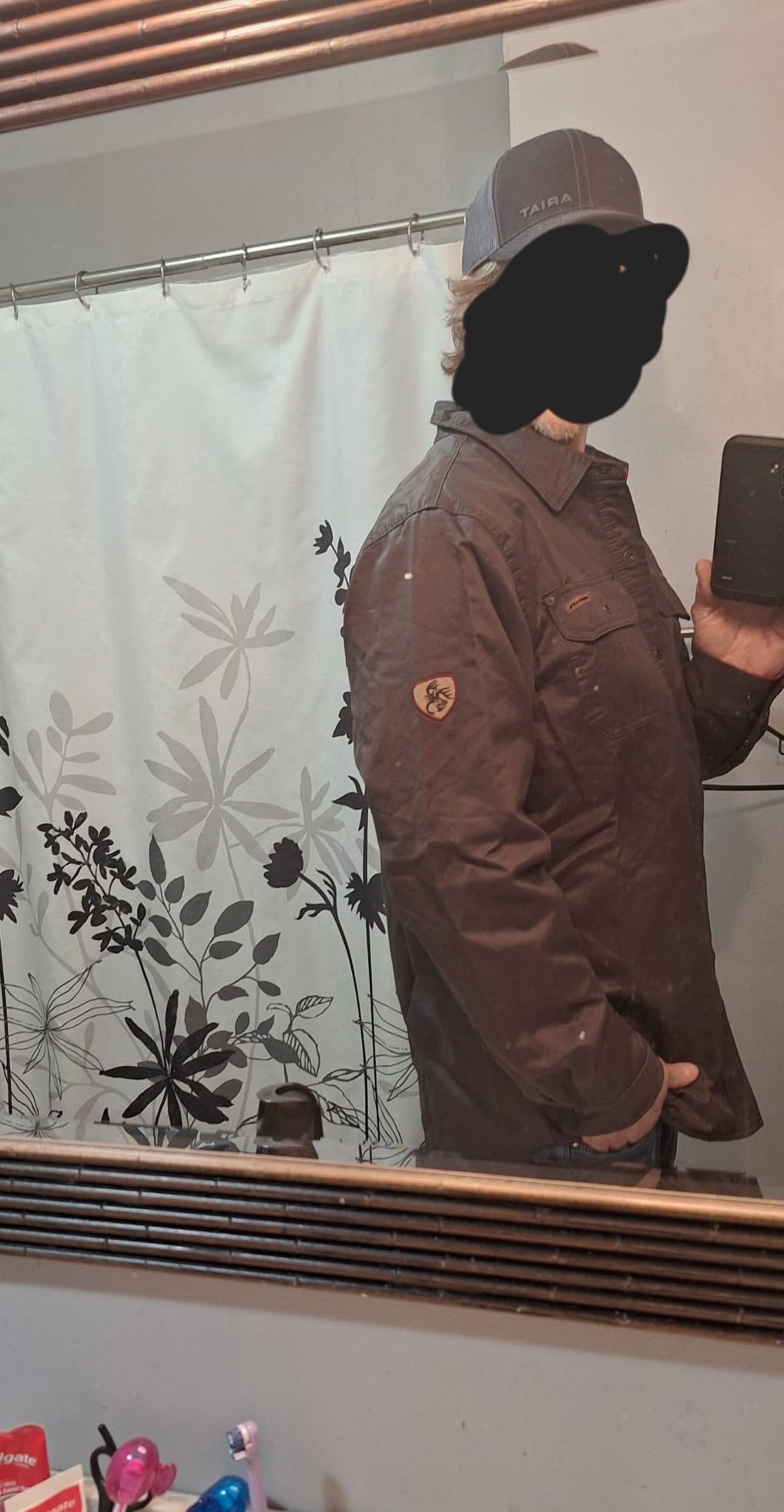 Legendary Whitetails Mens Flannel Lined Waxed Cotton Shirt Jacket customer photo 1