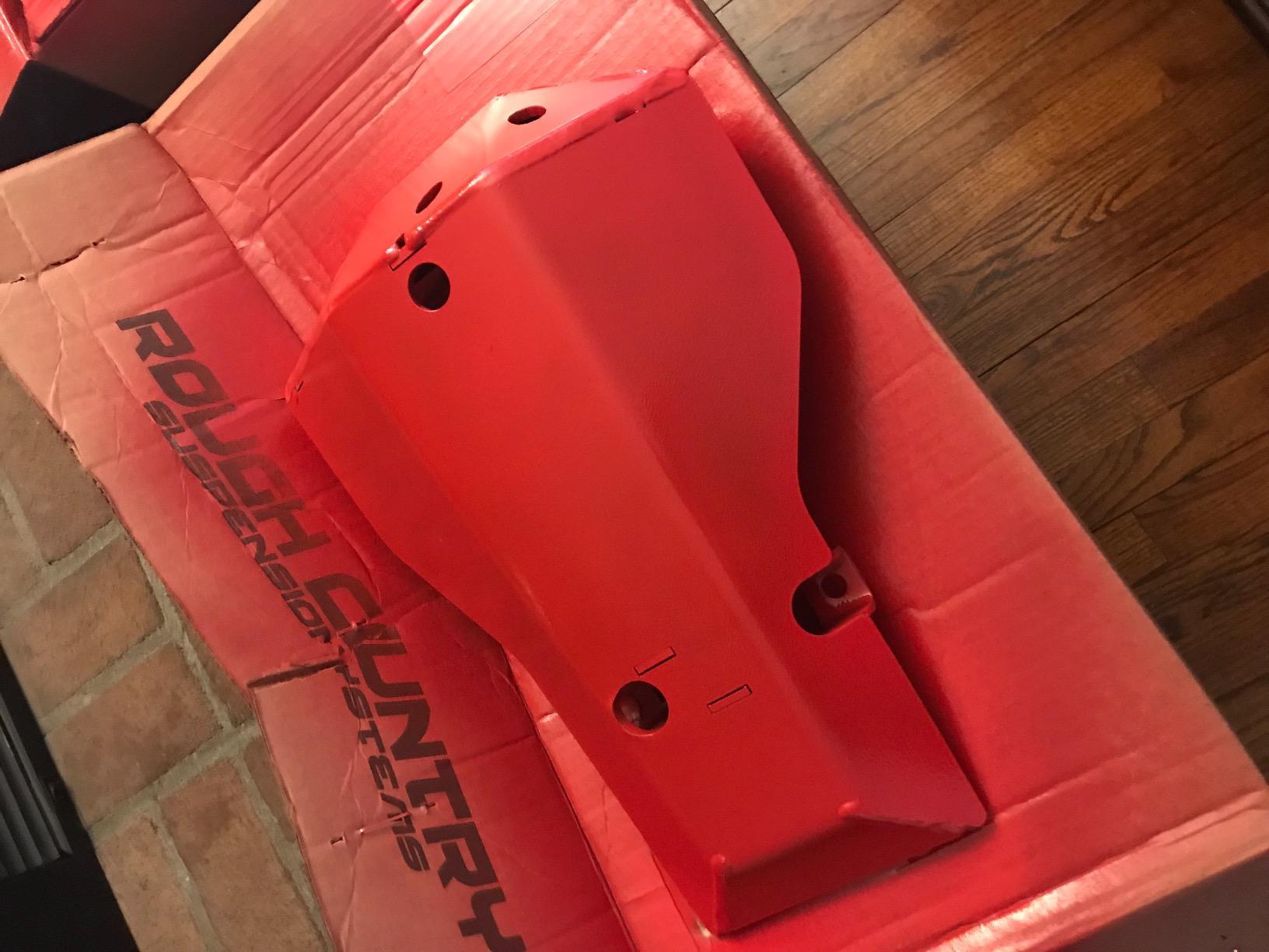 Rough Country Rear Differential Skid Plate for Jeep Wrangler JK/Unlimited (2007-2018) Dana 44 - Heavy Duty 1/4