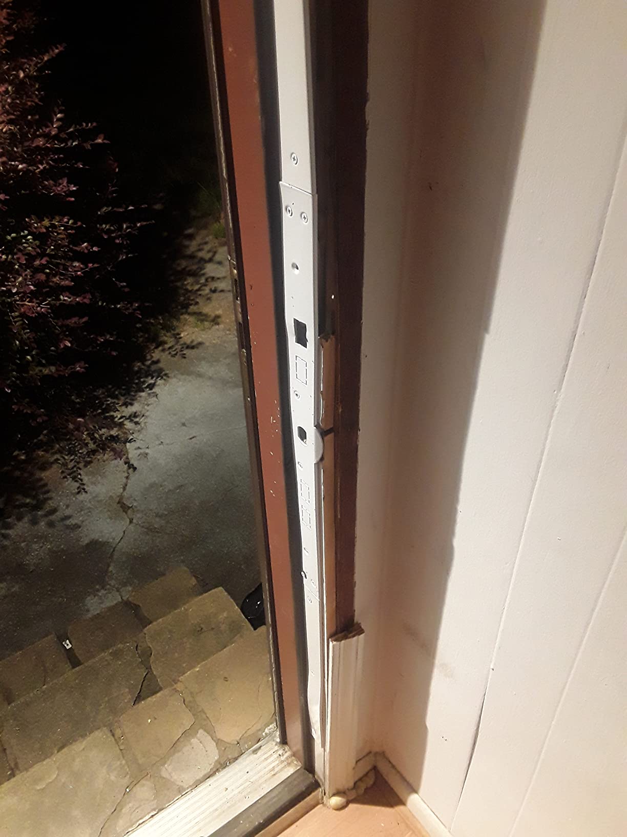 Prime-Line U 11026 Jamb Repair and Reinforcement Kit, 59-1/2 In. Installed, Steel Construction, White (1 Kit) customer photo 1