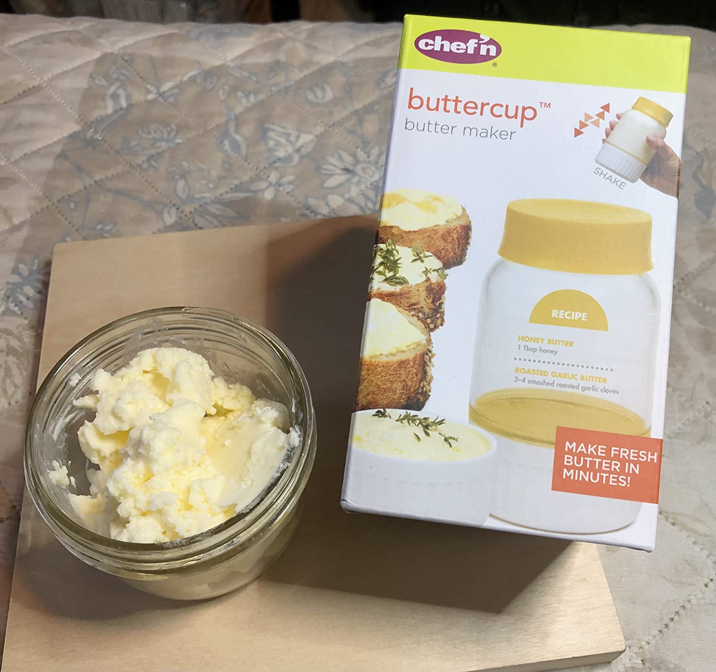 Chef'n Buttercup Butter Maker, Lemon/Meringue customer photo 1