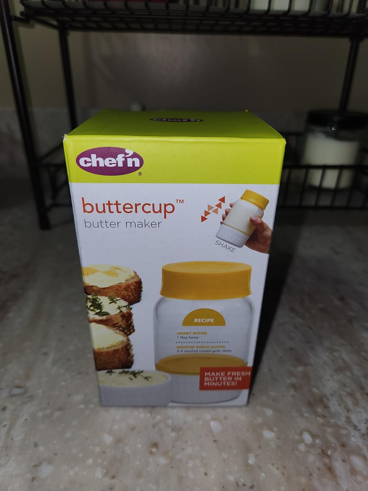 Chef'n Buttercup Butter Maker, Lemon/Meringue customer photo 2