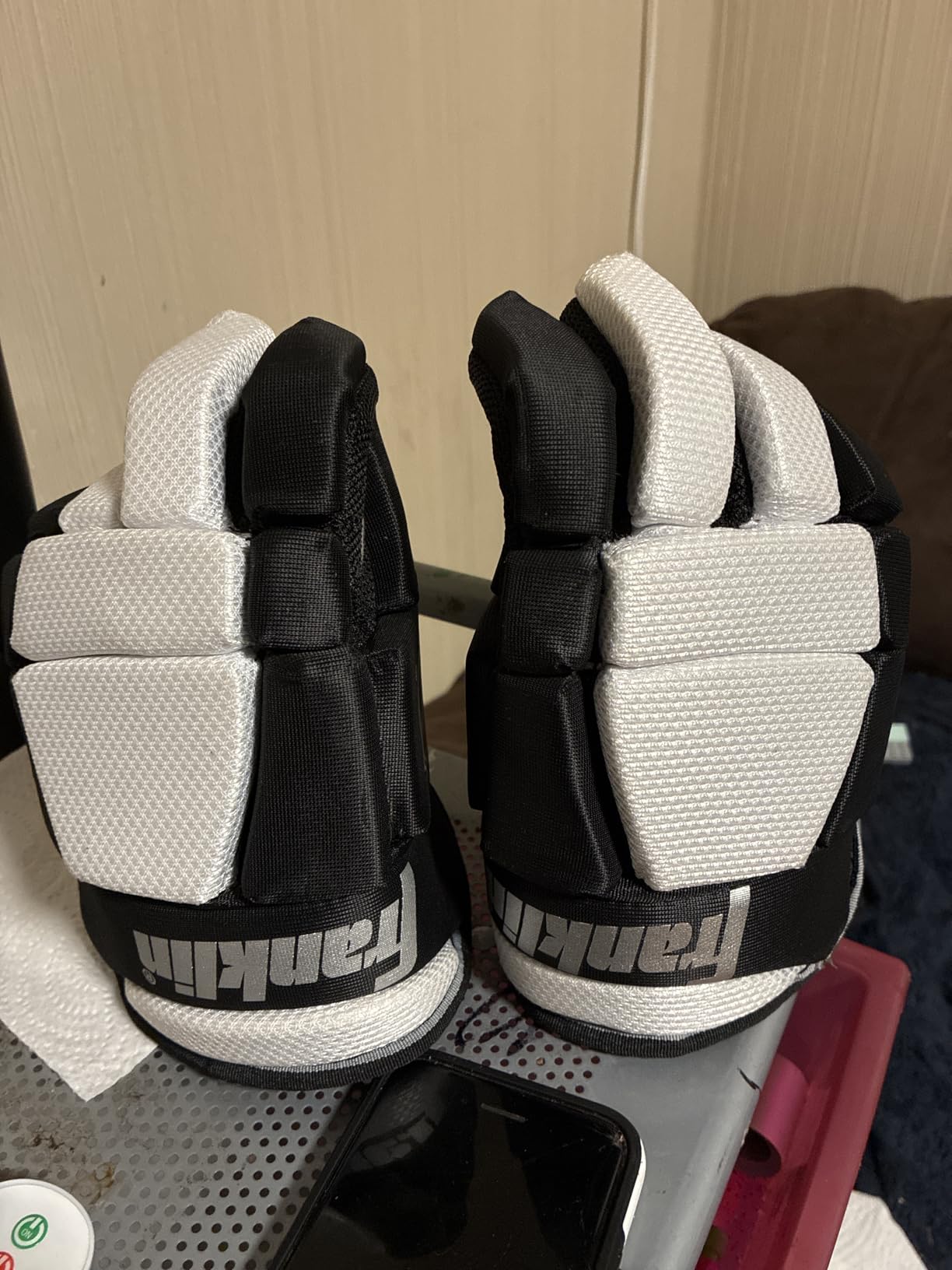 Franklin Sports NHL Kids Street Hockey Gloves customer photo 1