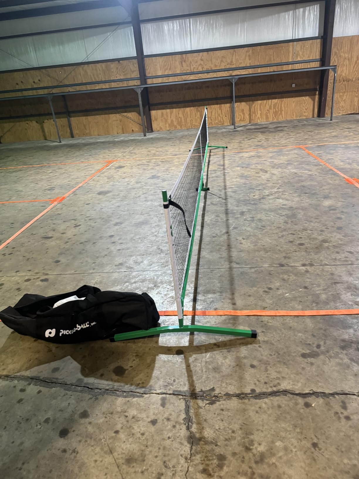 Pickle-Ball 3.0 Tournament Pickleball Net with Carry Bag, 22 ft | No-Velcro buckle tensioning, powder-coated steel frame and 5-minute tool-free setup; 36 in sides, 34 in center customer photo 1