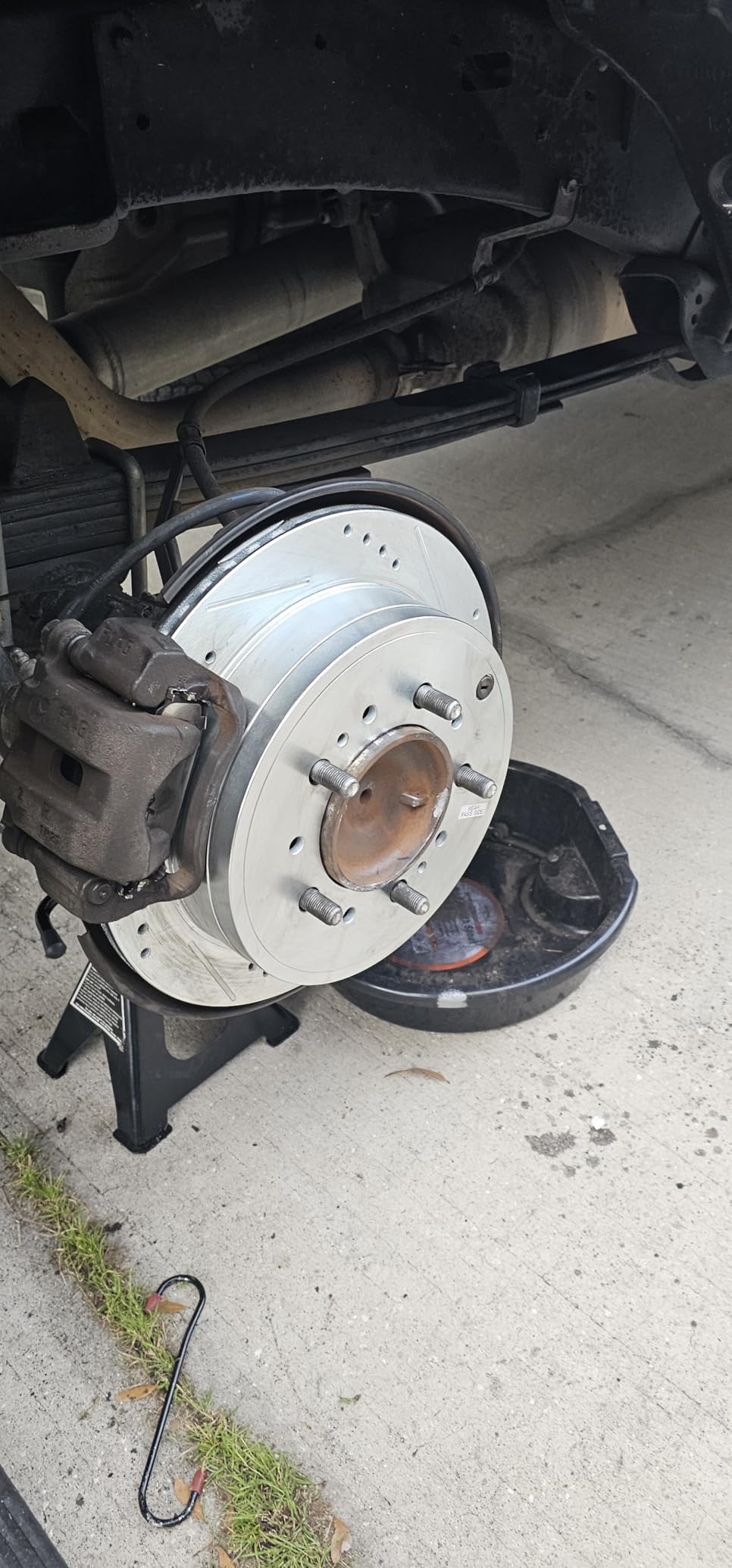 PowerStop Z36 Truck & Tow Brake Pad & Rotor Kit Front & Rear K2813-36 | Toyota Tundra, Toyota Sequoia, Land Cruiser Carbon Fiber Ceramic Brake Pads + Drilled & Slotted Rotors customer photo 2