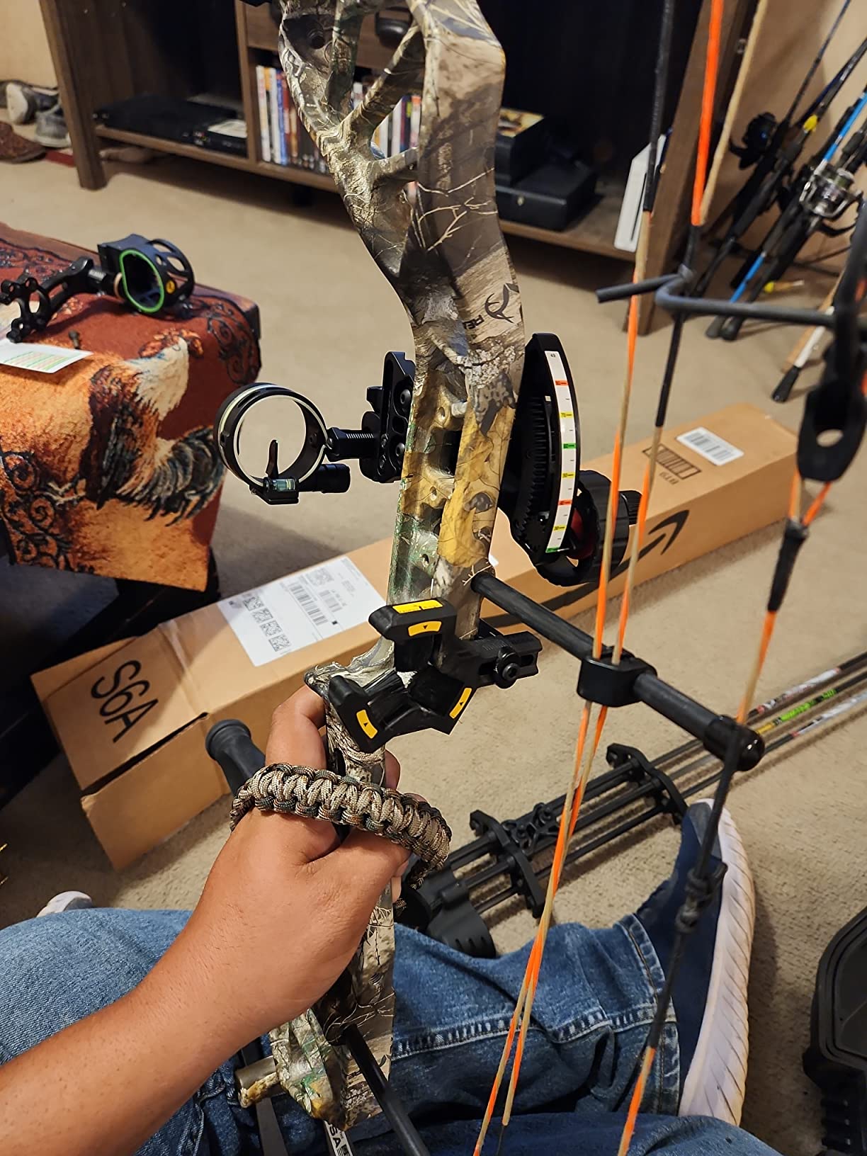 TRUGLO Range Rover Single-Pin Micro-Adjustable Archery Hunting Moving Bow Sight with Zero-in Adjustment Dial - Adjustable Quiver Mount & LED Light Included customer photo 2