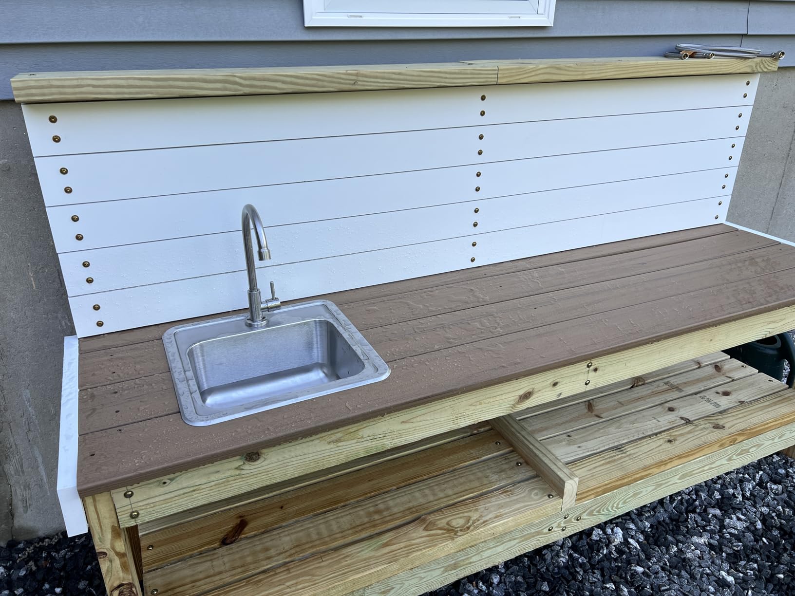 Wells Sinkware 15 x 15 Inch Drop In Bar Sink - 22 Gauge 304 Stainless Steel Single Bowl Topmount RV & Camper Sink for Kitchen, Home Office, Wet Bar & Prep Station, Includes Basket Strainer customer photo 2
