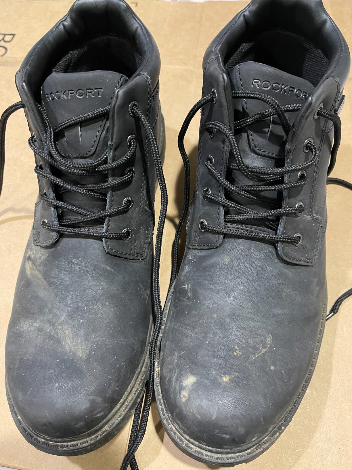 Rockport Men's Storm Surge Plain Toe Boot Chukka Boot customer photo 2