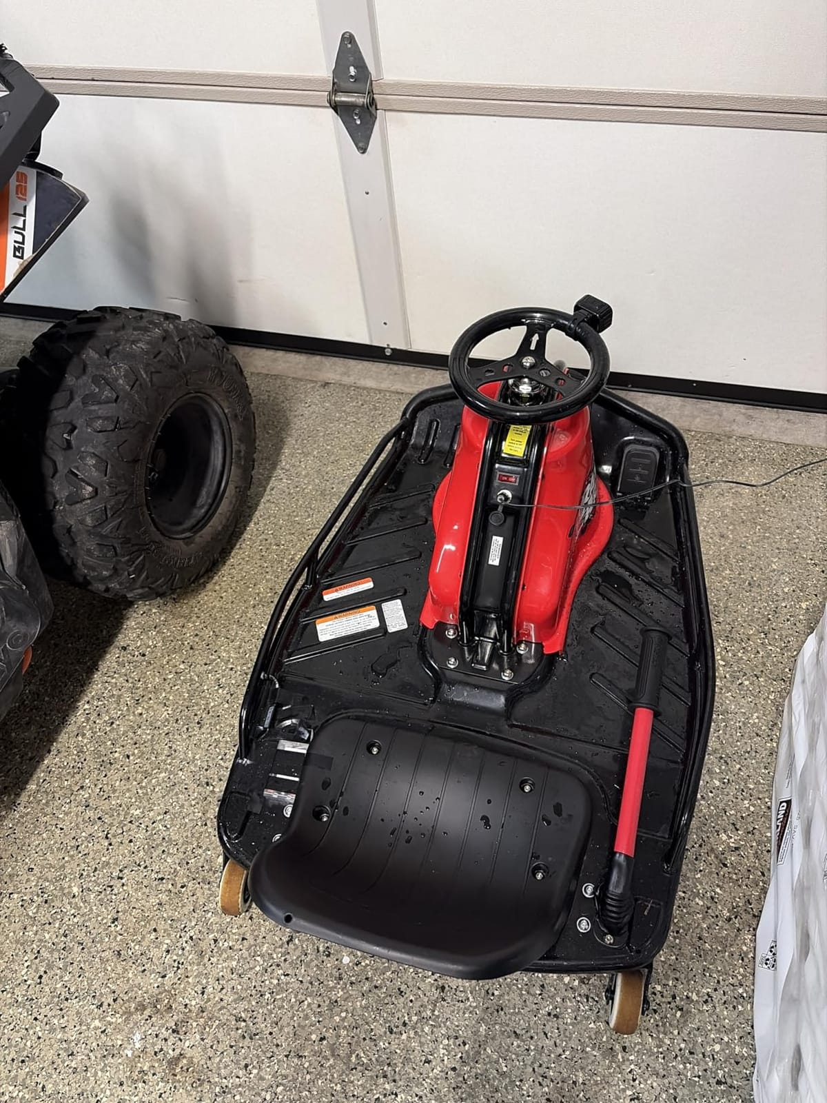 Crazy Cart Sport Go Kart | Electric Drift Cart | Iconic Wheeled Ride-On For Kids Age 9+ customer photo 1