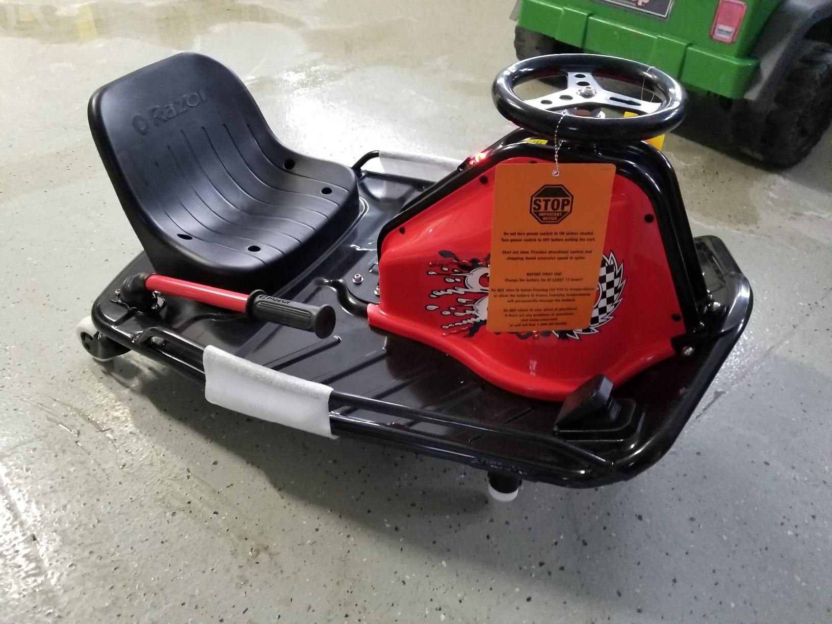 Crazy Cart Sport Go Kart | Electric Drift Cart | Iconic Wheeled Ride-On For Kids Age 9+ customer photo 2