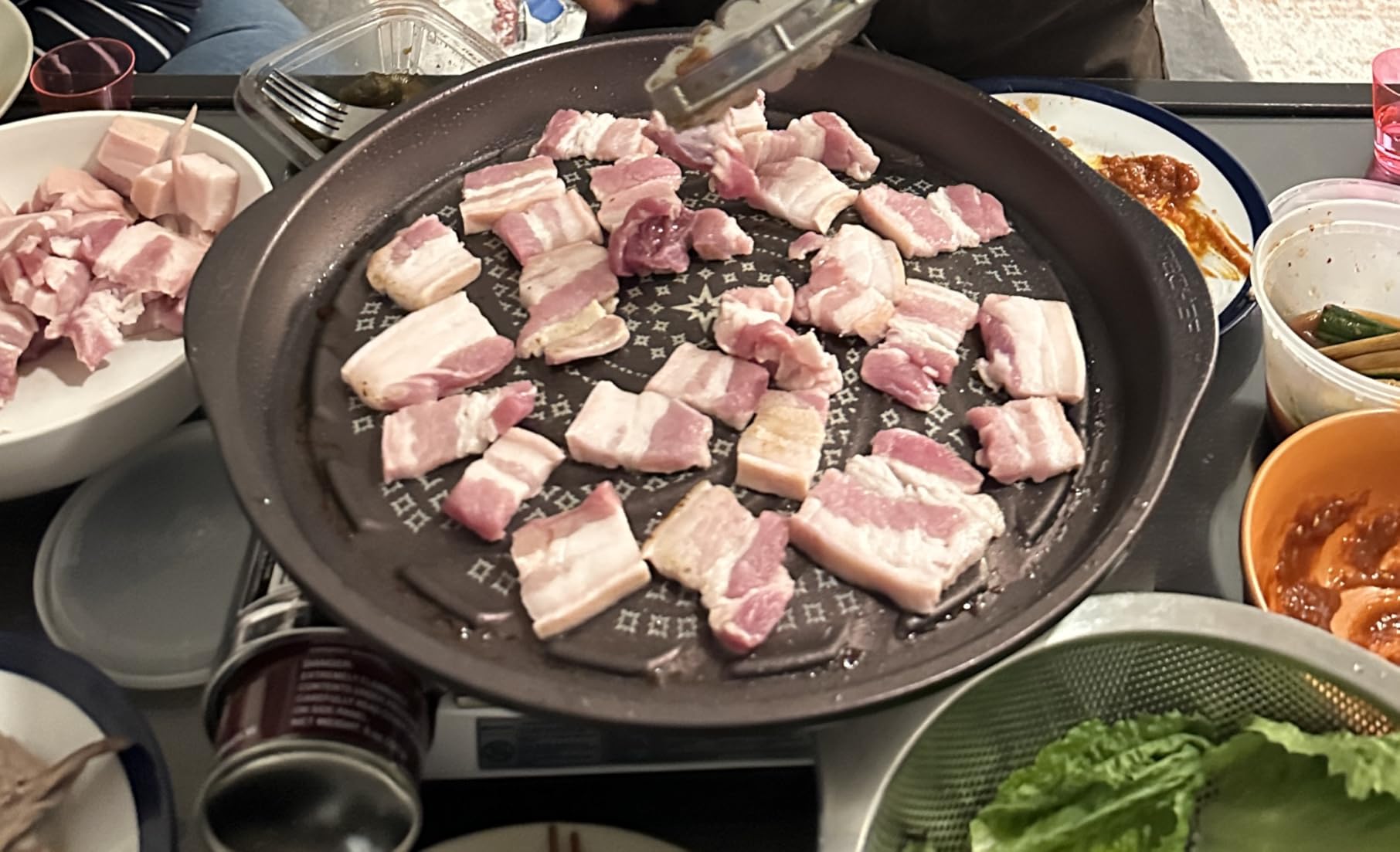 TECHEF - Korean BBQ Nonstick Grill Pan, KBBQ Grill Pan, PFOA-Free, Dishwasher Oven Safe, Made in Korea customer photo 2