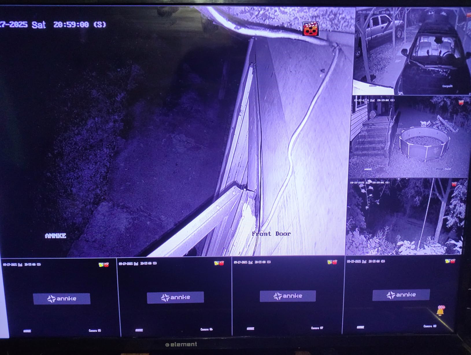 ANNKE 3K Lite Wired Security Camera System Outdoor, 8X 2MP Cameras, 1TB HDD | AI Human/Vehicle Detection, 8CH H.265+ Surveillance DVR and IP67 Home CCTV Came with Smart Dual Light, Color Night Vision customer photo 1