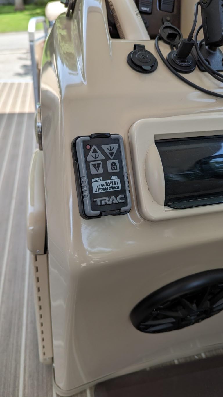 Trac Outdoors Deckboat 40 AutoDeploy-G3 Electric Anchor Winch | Automatically Raise & Lower Your Anchor - Max Anchor Capacity Up to 40 lb. - Includes 100-ft of Pre-Wound Anchor Rope (69005) customer photo 1