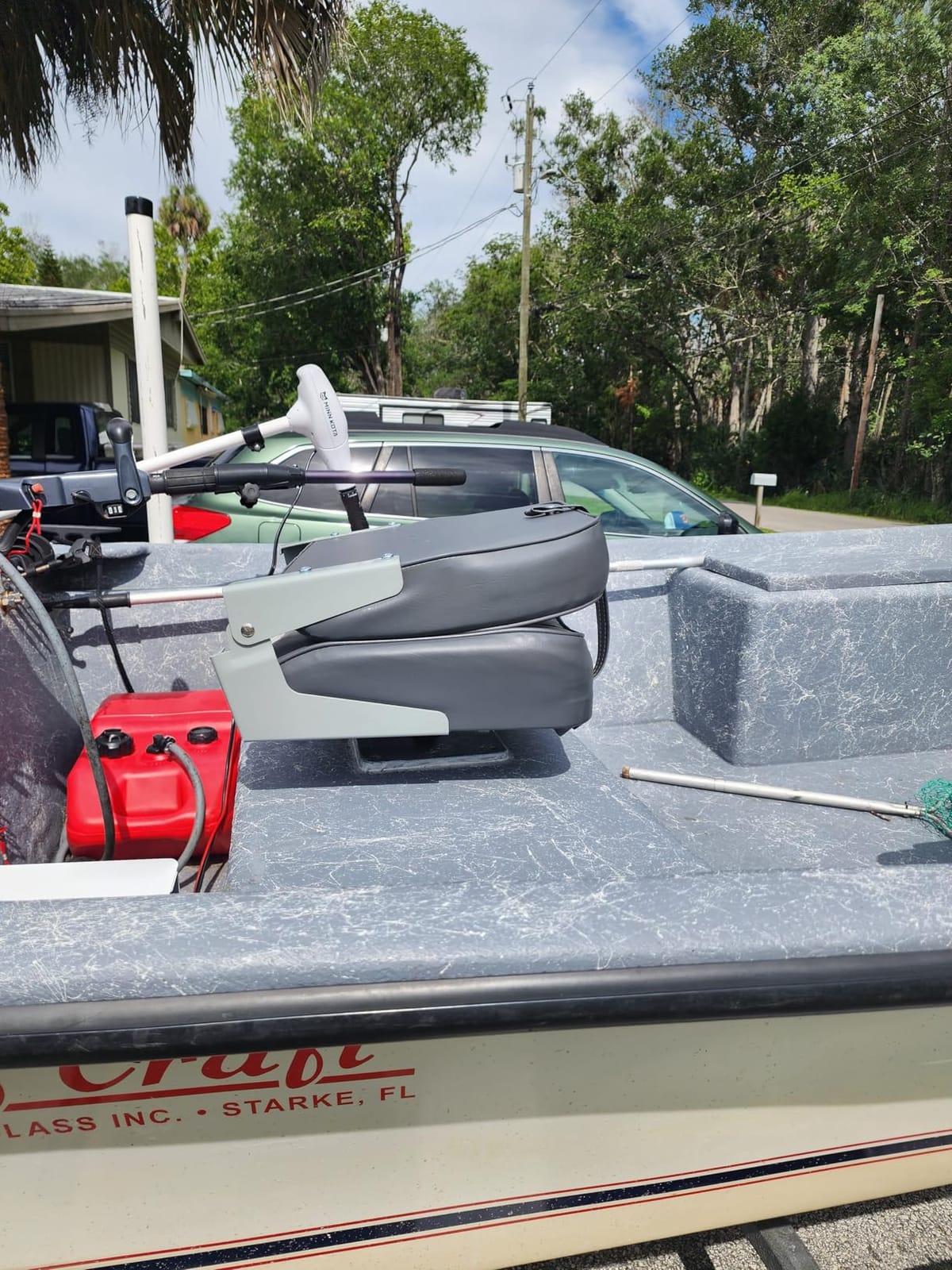 Leader Accessories Classic Low Back Folding Fishing Boat Seat with Aluminum Hinge, Fits Jon/Bass/Pontoon Boats customer photo 2