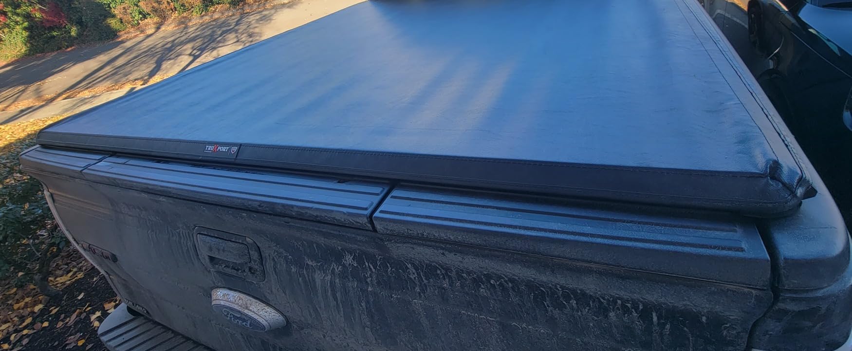 TruXedo TruXport Soft Roll Up Truck Bed Tonneau Cover | 297701 | Fits 2015-2026 Ford F-150 5' 7
