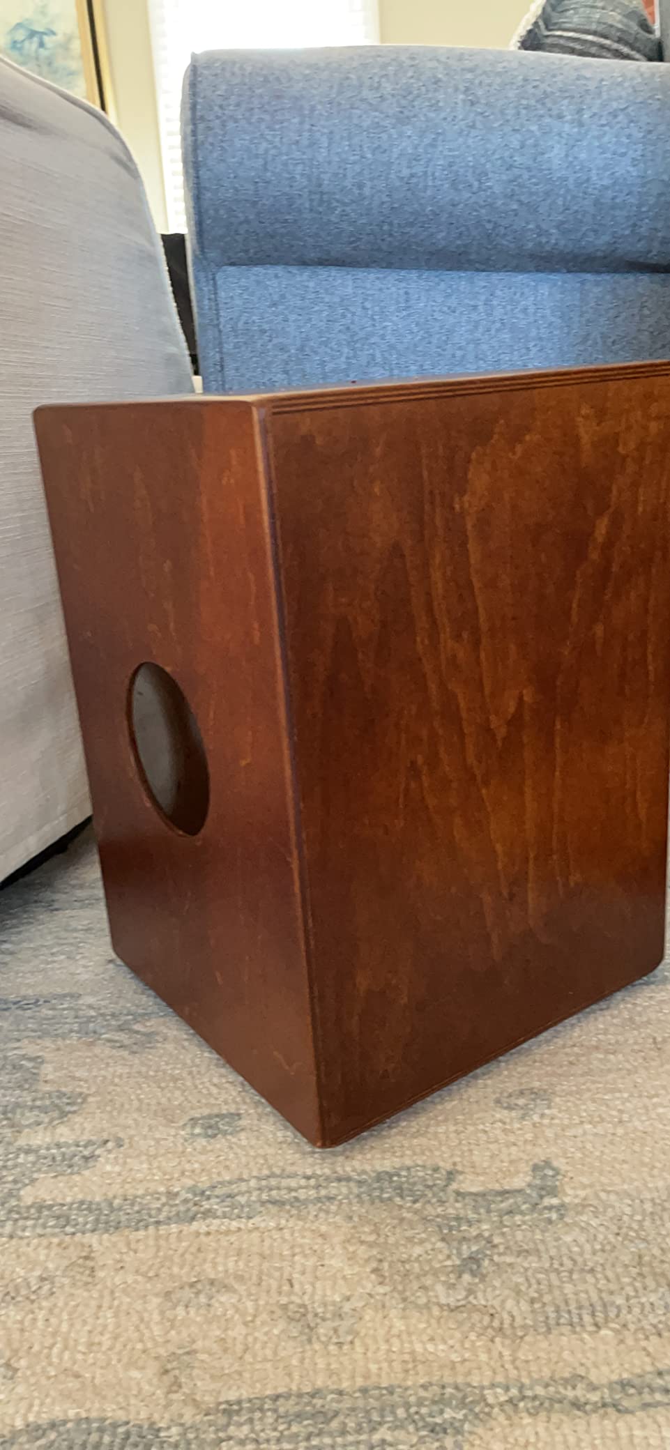 Meinl Percussion Cajon, MADE IN EUROPE - Sit-On Box Drum, Snare & Bass Tone | Baltic Birch Wood, Compact Size, Rear Sound Port, Silicone Feet - For All Skill Levels and Settings customer photo 1