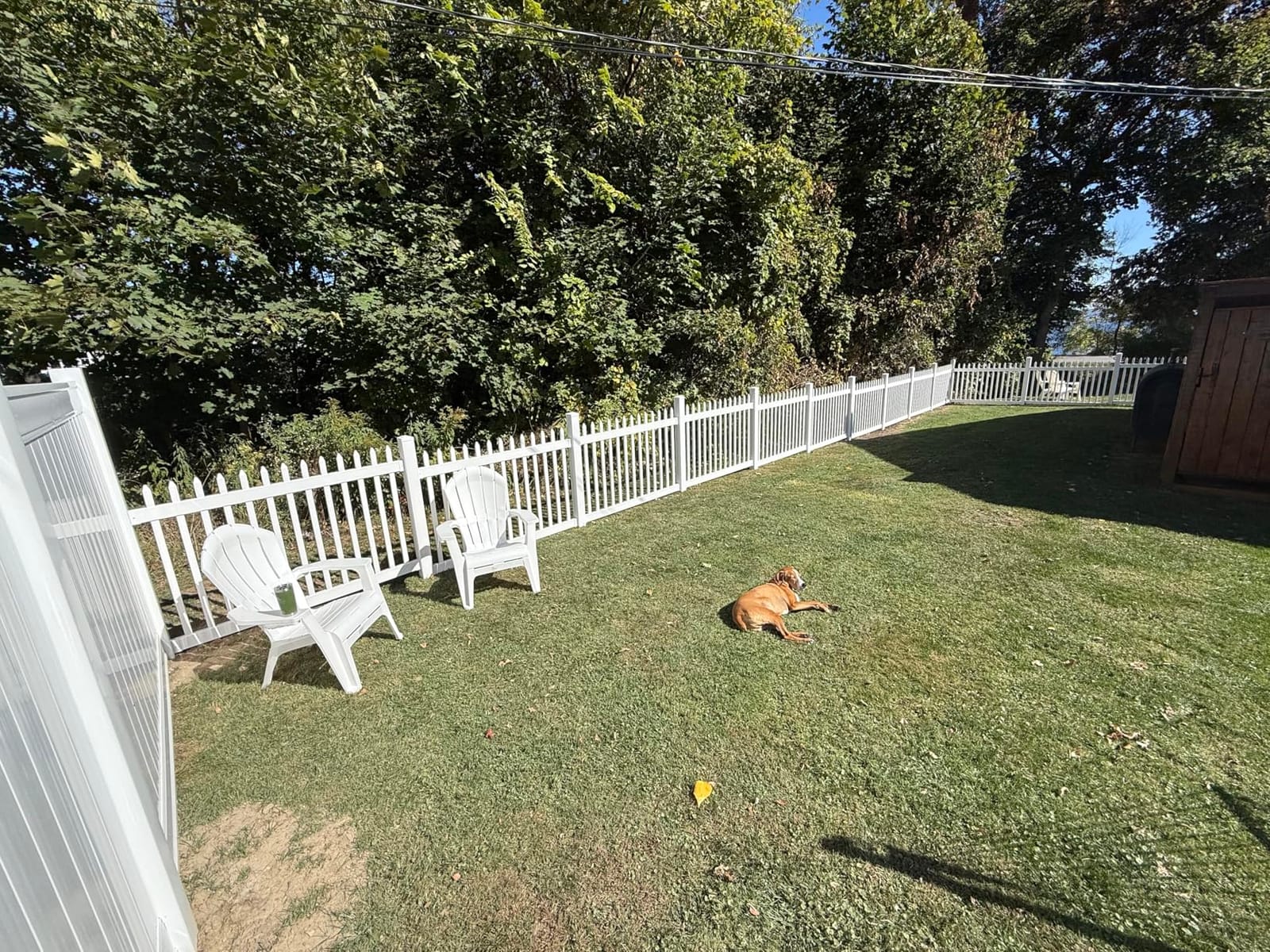 WamBam Nantucket Picket Fence, White Vinyl No Dig DIY Kit | 4ftH x 6ftW, 1 Panel + 1 Post, BL19101 customer photo 2