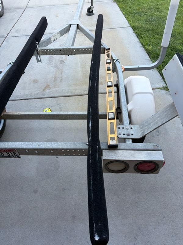 (2) 8' Long Marine Carpet Black Bunk Boards - 2x4 customer photo 2