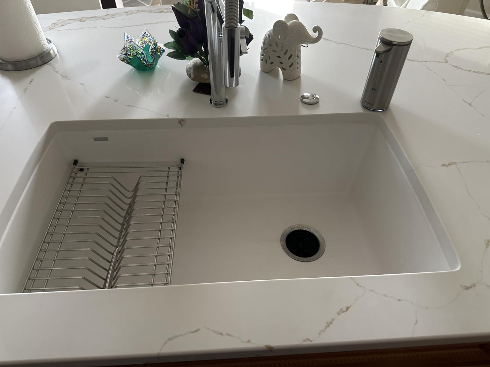 BLANCO Diamond Super Single Bowl Kitchen Sink, Anthracite customer photo 1