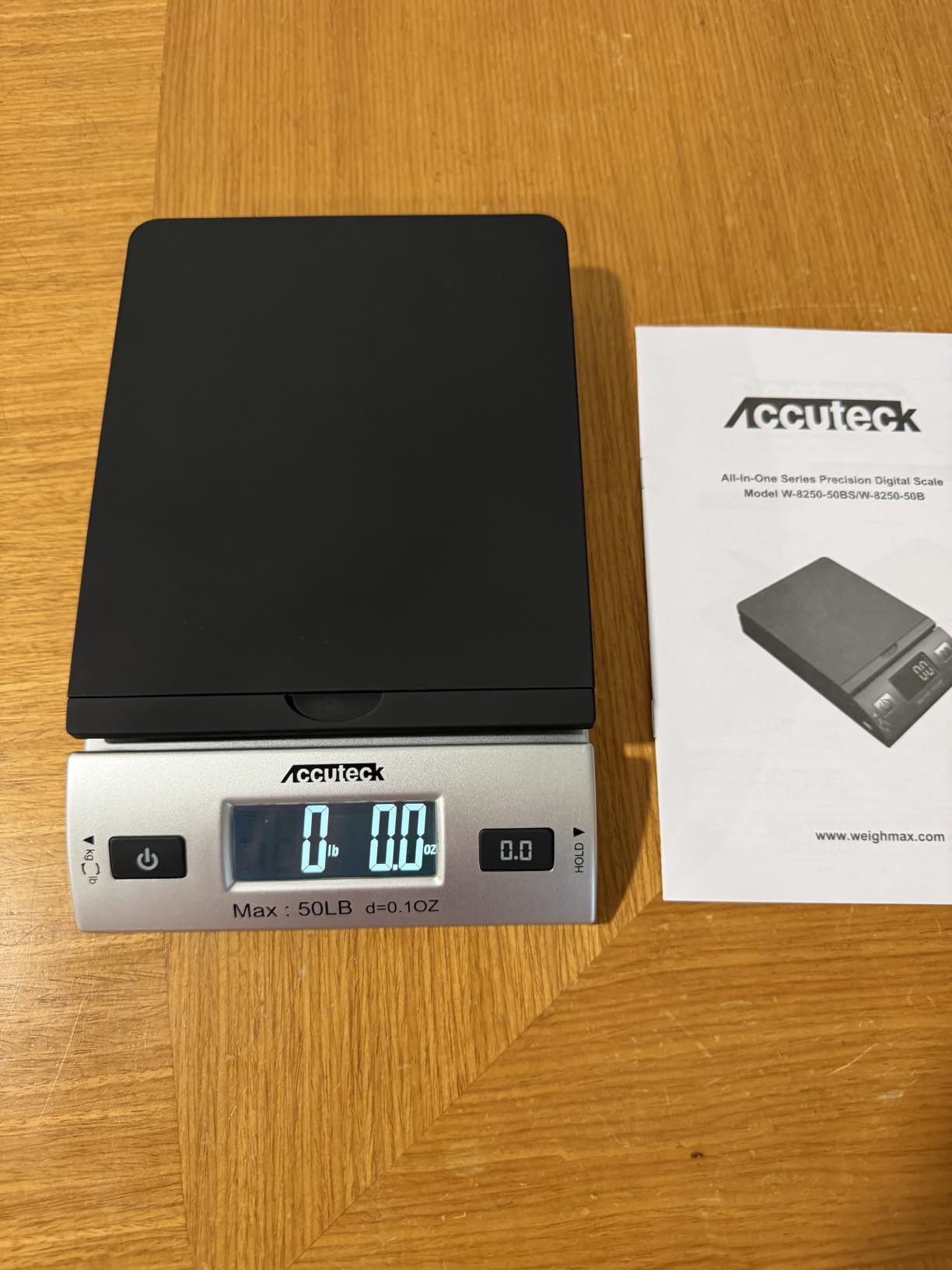 Accuteck 8250 High Accuracy Digital Shipping Scale and Postal Scale, 0.1oz Precision, 50Lb customer photo 2