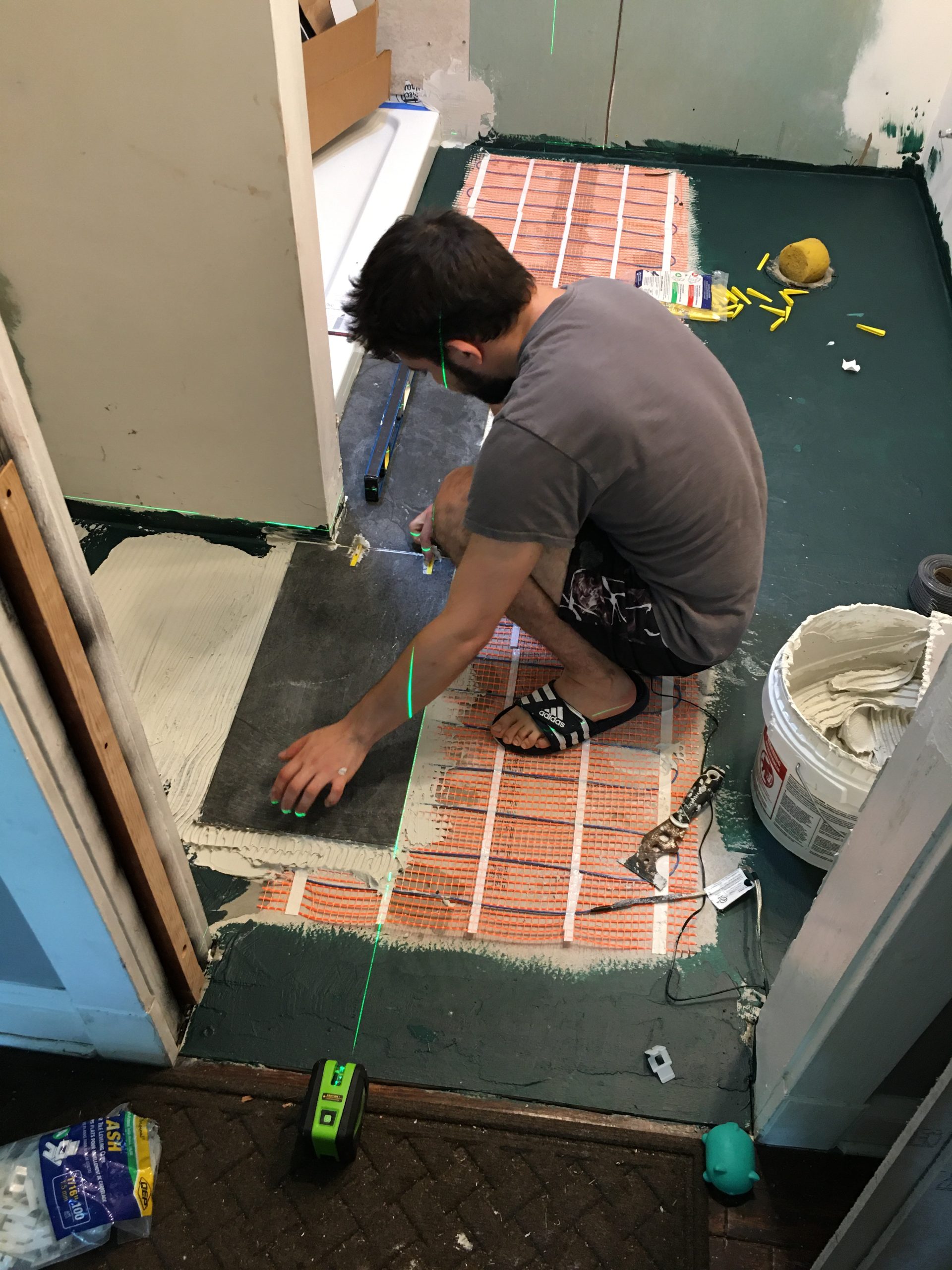 SunTouch TapeMat Electric Under Floor Heating Mat with 1/8