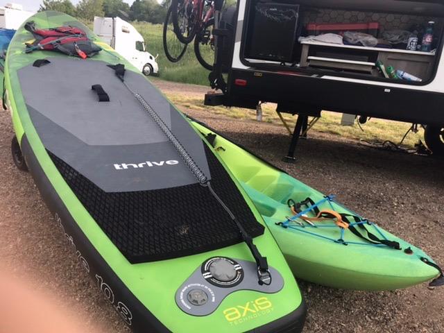 Suspenz Kayak Canoe Trailer Cart, Heavy Duty Kayak Transport Dolly with Airless Wheels, Yellow, 22-6699 customer photo 2