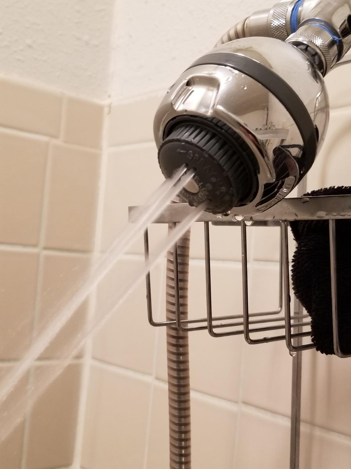 Extreme performance for low water pressure The Fire Hydrant Spa Short Chrome Massager Shower Head customer photo 1