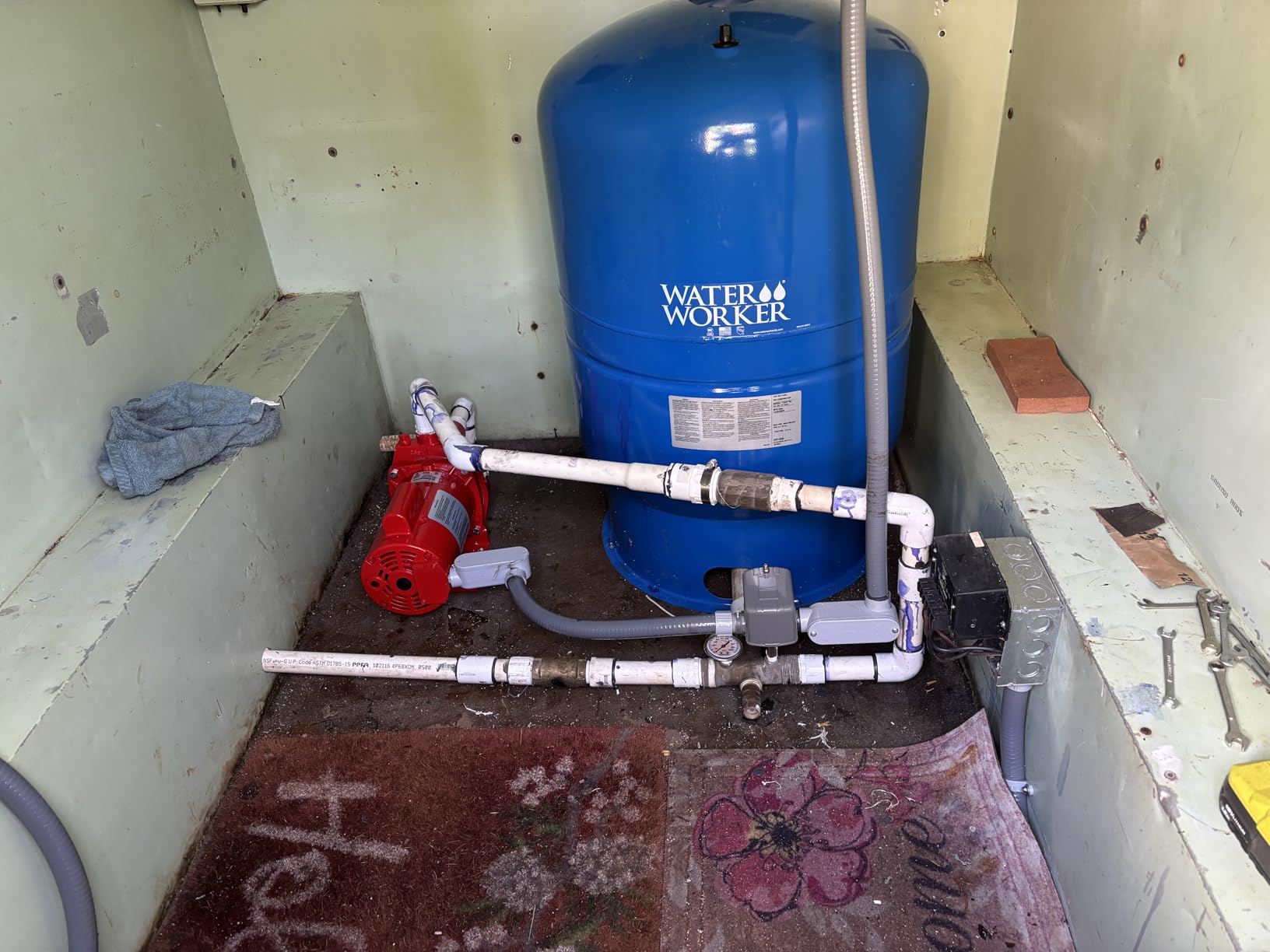 Red Lion RJS-100-PREM 115/230V, 1 HP, 23 GPM, Shallow Well Jet Pump | Cast iron, For wells down to 25', Enhanced starting power for dependable water flow to large homes and farms, 602208 customer photo 2