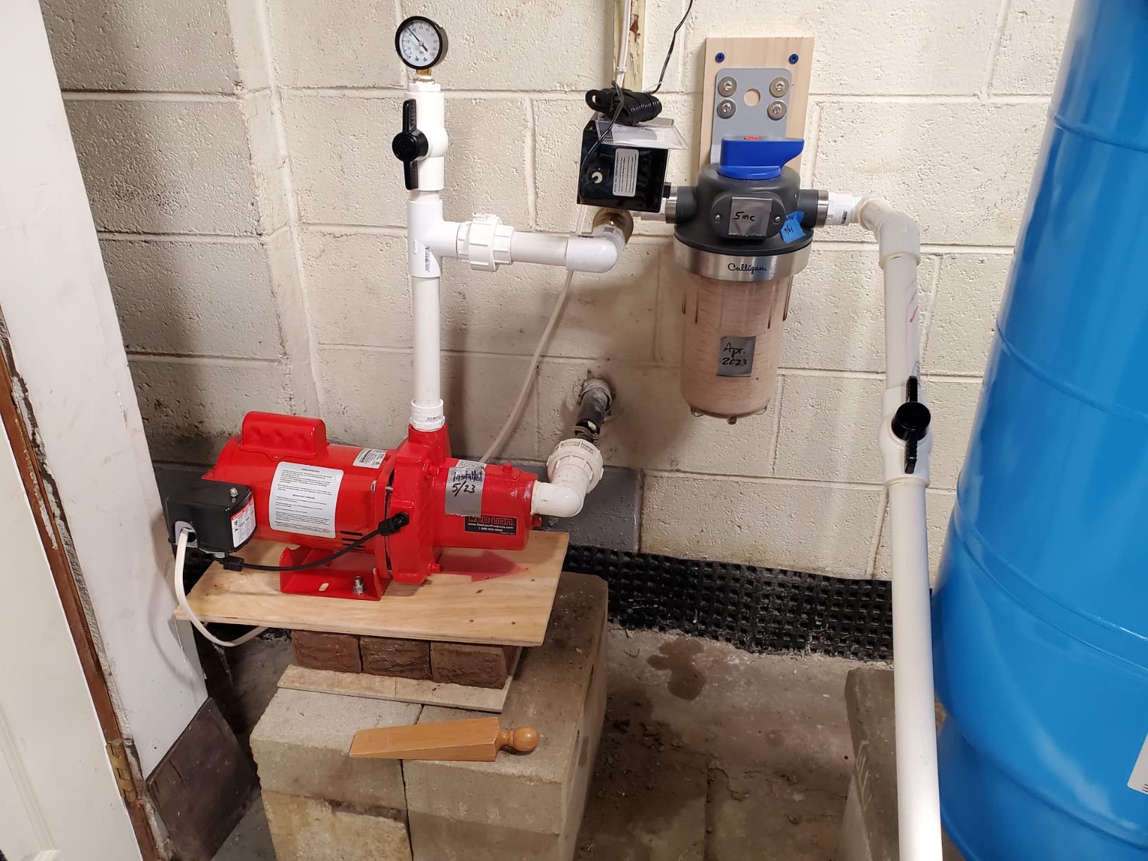 Red Lion RJS-50-PREM 115/230V, 1 HP, 12 GPM, Shallow Well Jet Pump | Cast iron, For wells down to 25', Enhanced starting power for dependable water flow to small homes/cottages, 602206 customer photo 2