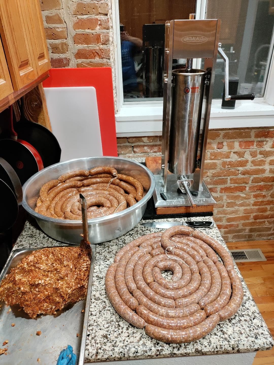 Hakka 7Lb/3L Sausage Stuffers and Vertical Sausage Makers customer photo 1