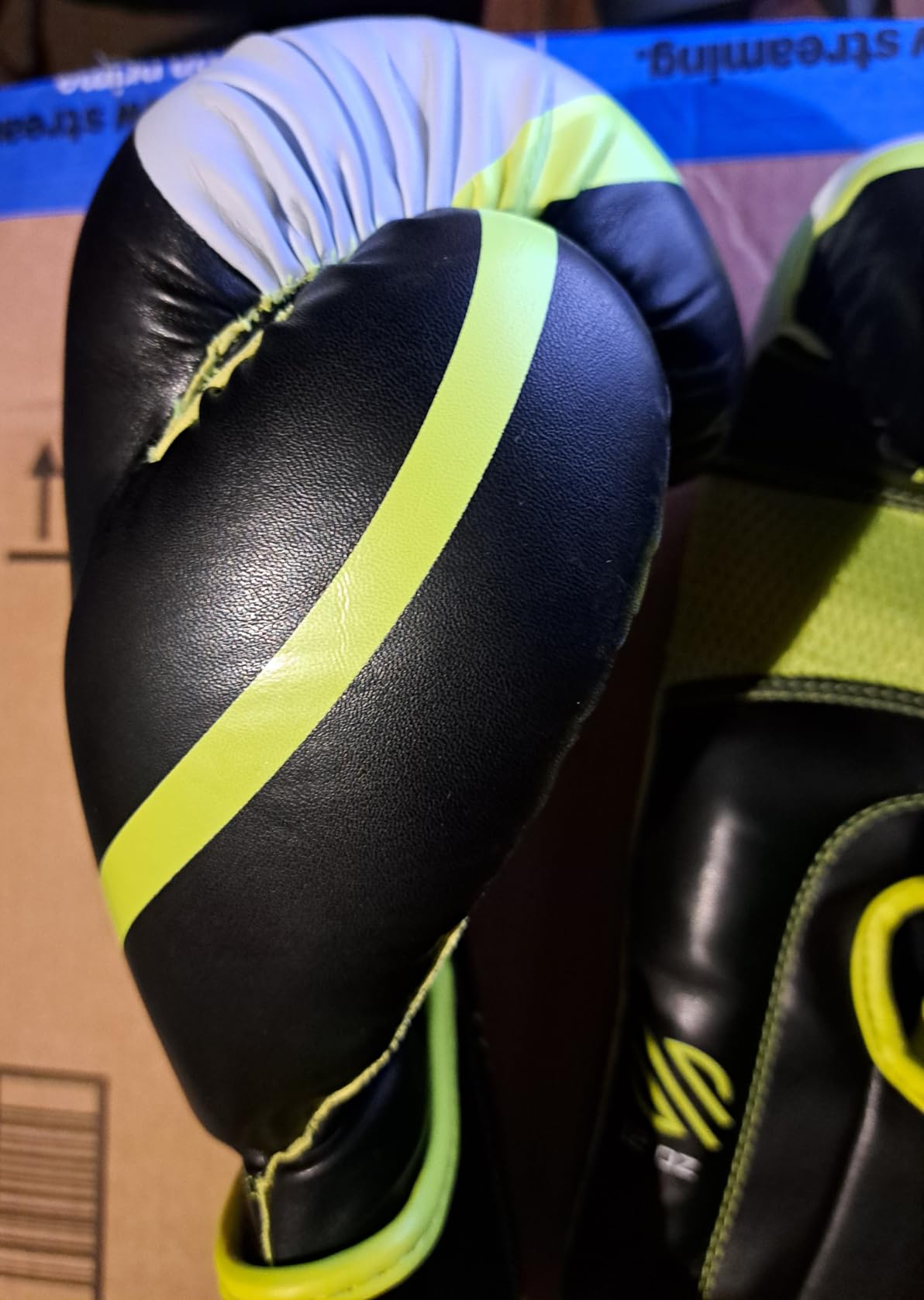 Sanabul Essential Gel Boxing Gloves for Men & Women, Kickboxing MMA, Muay Thai Gloves and Heavy Bag Training Punching & Sparring customer photo 2