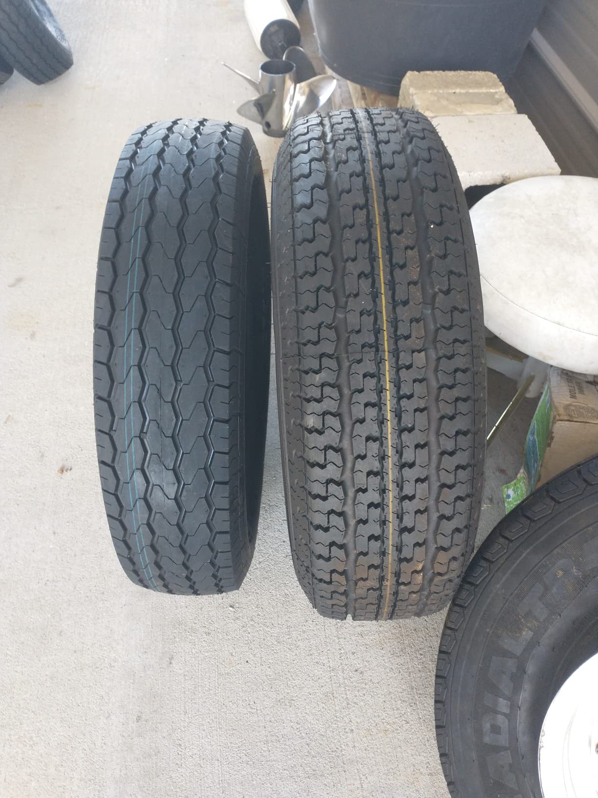 FREE COUNTRY 2 Premium Trailer Tires ST 205/75D14 F78-14- 11020 customer photo 1