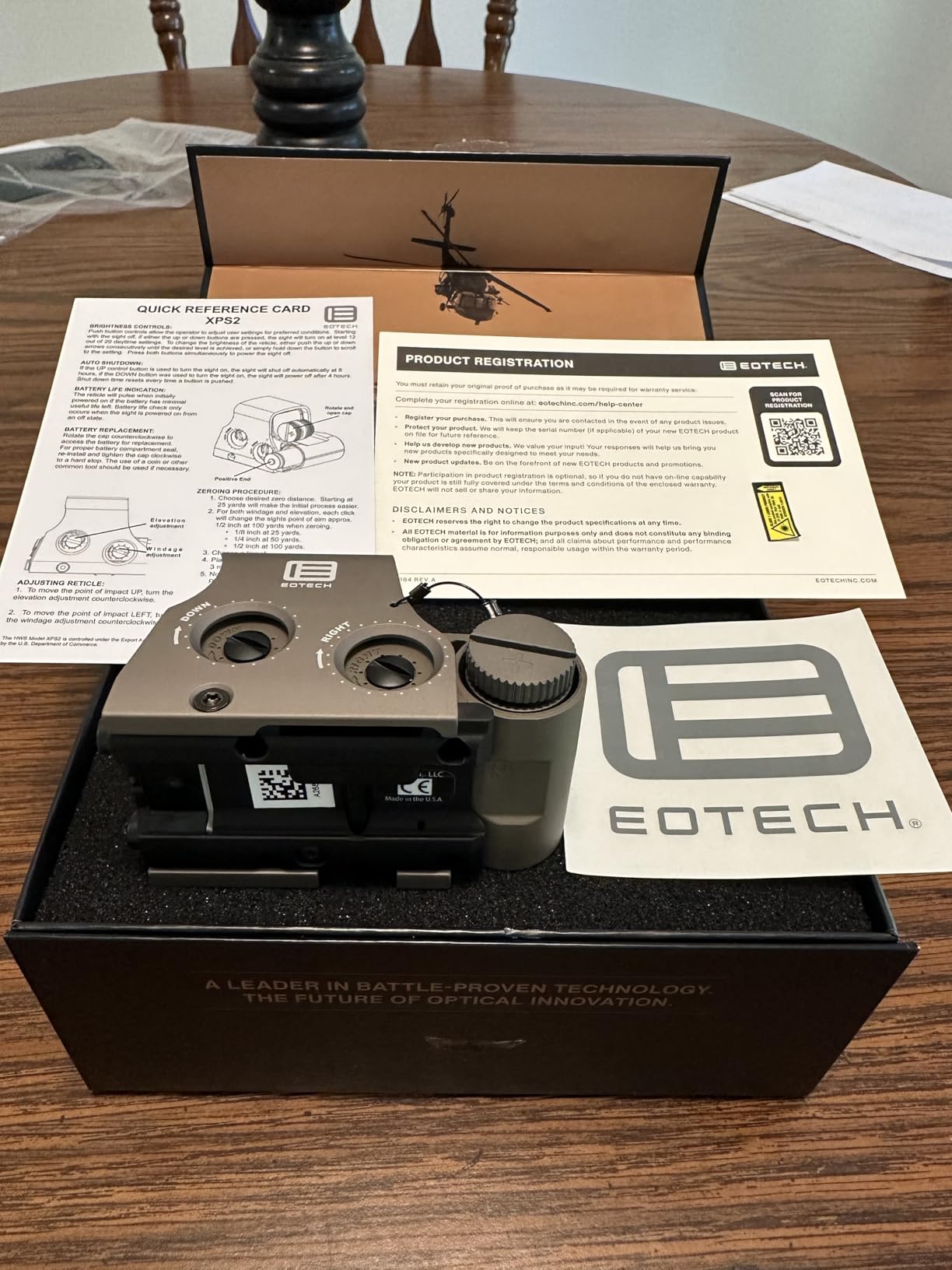 EOTECH Holographic Weapon Sight XPS2-0 Tan customer photo 1