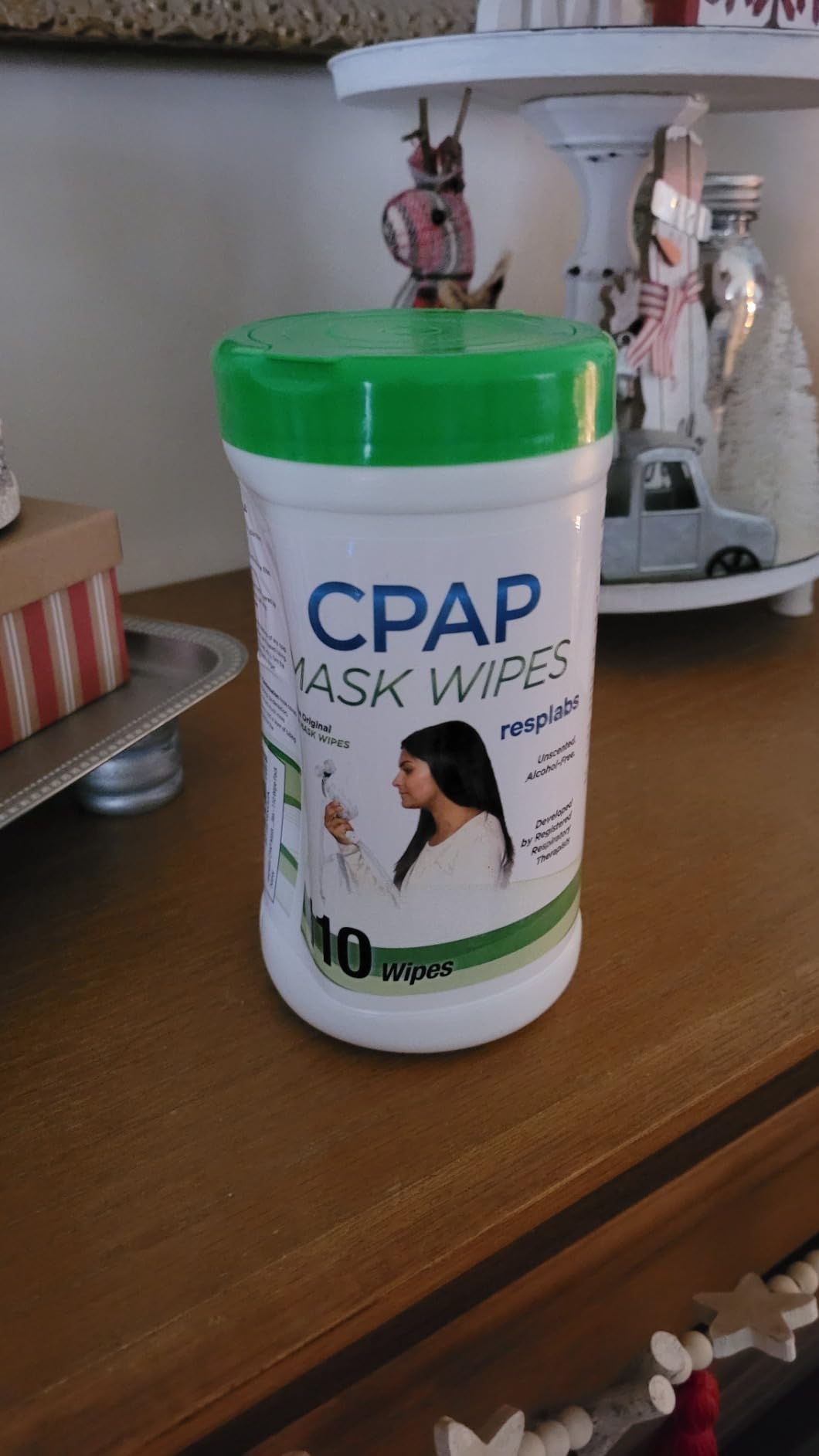 resplabs CPAP Mask Wipes Unscented Cleaner for Full Face, Nasal Masks & Supplies 110 Wipes customer photo 2