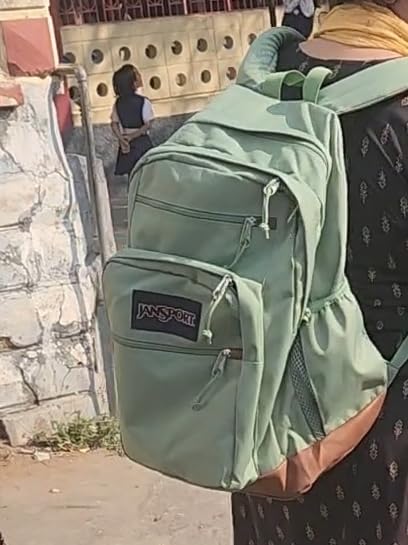 JanSport Cool Backpack, with 15-inch Laptop Sleeve - Large Computer Bag Rucksack with 2 Compartments, Ergonomic Straps, Black customer photo 2