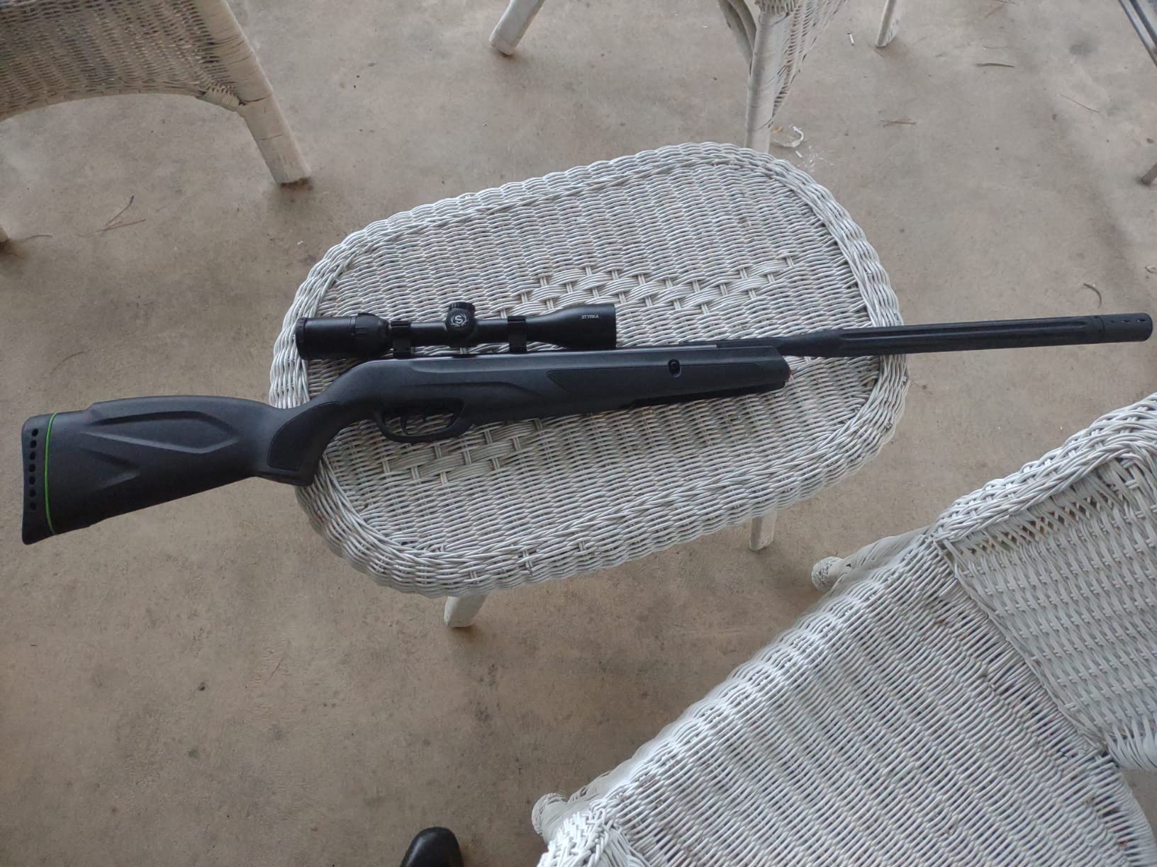 Gamo Wildcat Whisper .177 Break Barrel Air Rifle- IGT Gas Piston | Gas Piston Replaces Old Buzz Springs - Built-In Barrel Muffler Quiets Shots - Easy Break-Barrel Cocking customer photo 1