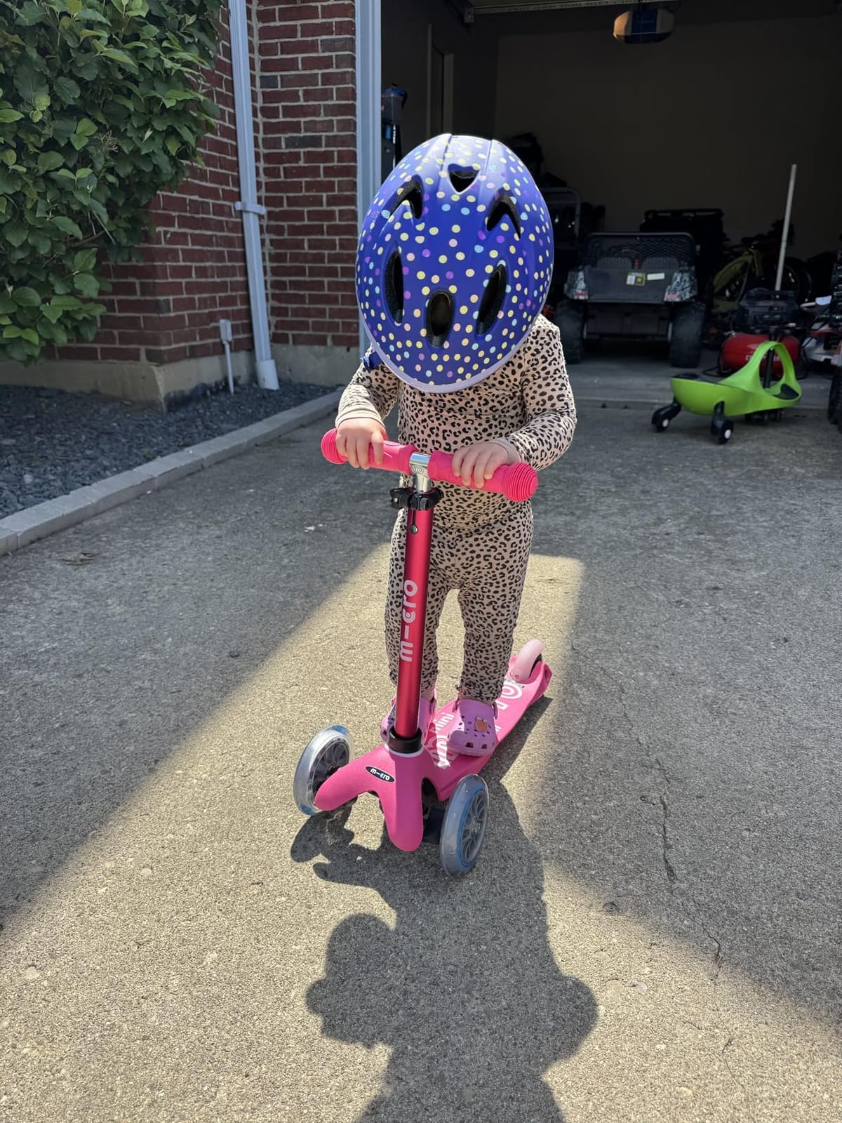 Micro Kickboard | Mini Kids Scooter for Ages 2-5 | Children up to 110 lbs | 3 Wheel Lean-to-Steer Design | Adjustable T Bar | Smooth Ride PU Wheels | Swiss Design customer photo 1
